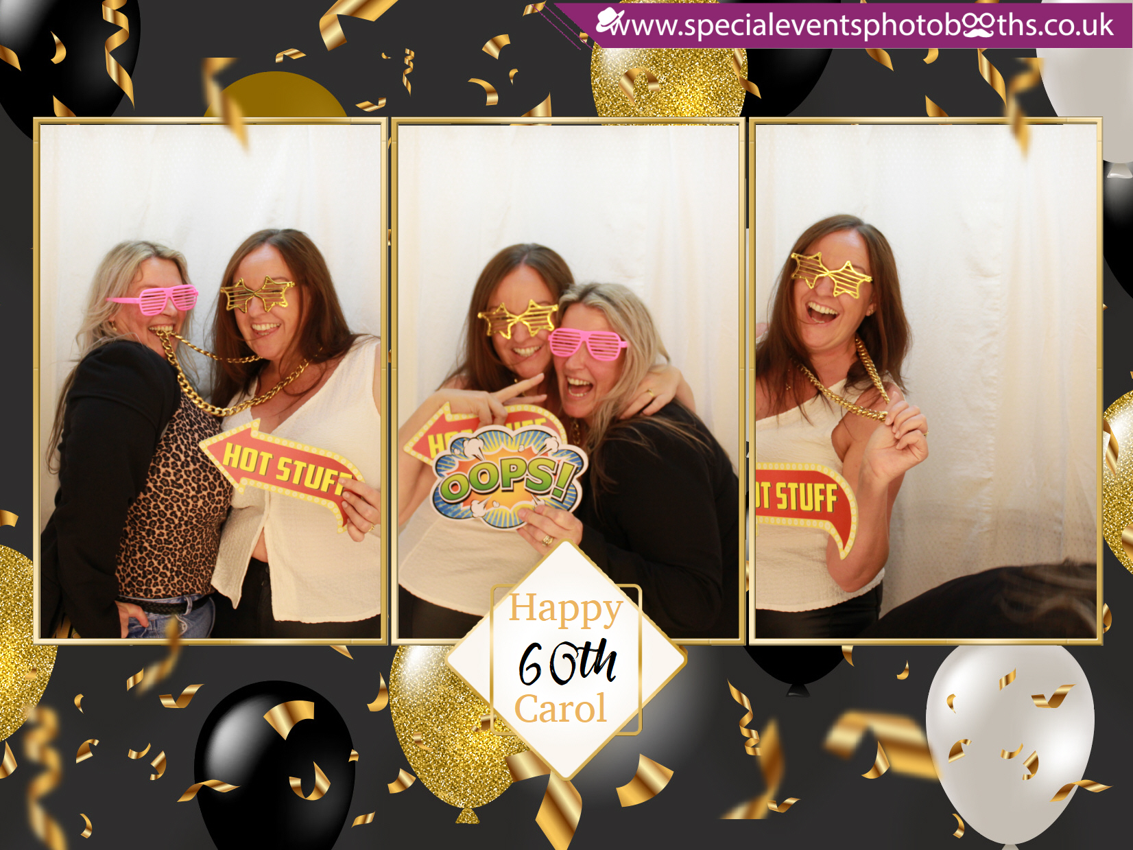 Carol’s 60th Birthday | View more photos from the event at my.specialeventsphotobooths.co.uk/u/SpecialEventsPhotoBooths/Carol’s-60th-Birthday