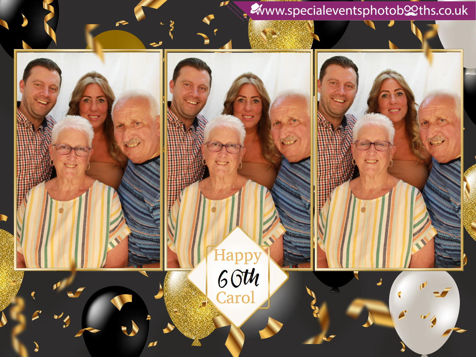 Carol’s 60th Birthday | View more photos from the event at my.specialeventsphotobooths.co.uk/u/SpecialEventsPhotoBooths/Carol’s-60th-Birthday