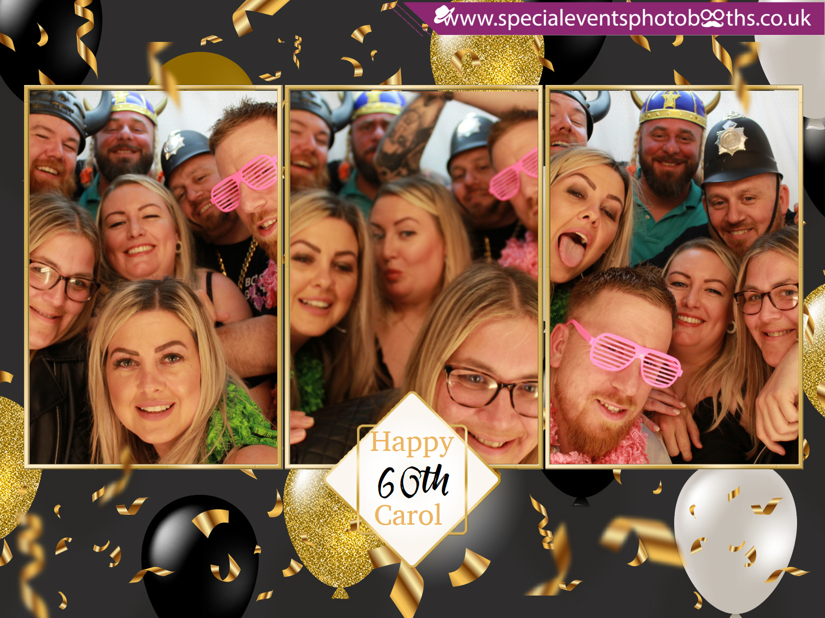 Carol’s 60th Birthday | View more photos from the event at my.specialeventsphotobooths.co.uk/u/SpecialEventsPhotoBooths/Carol’s-60th-Birthday