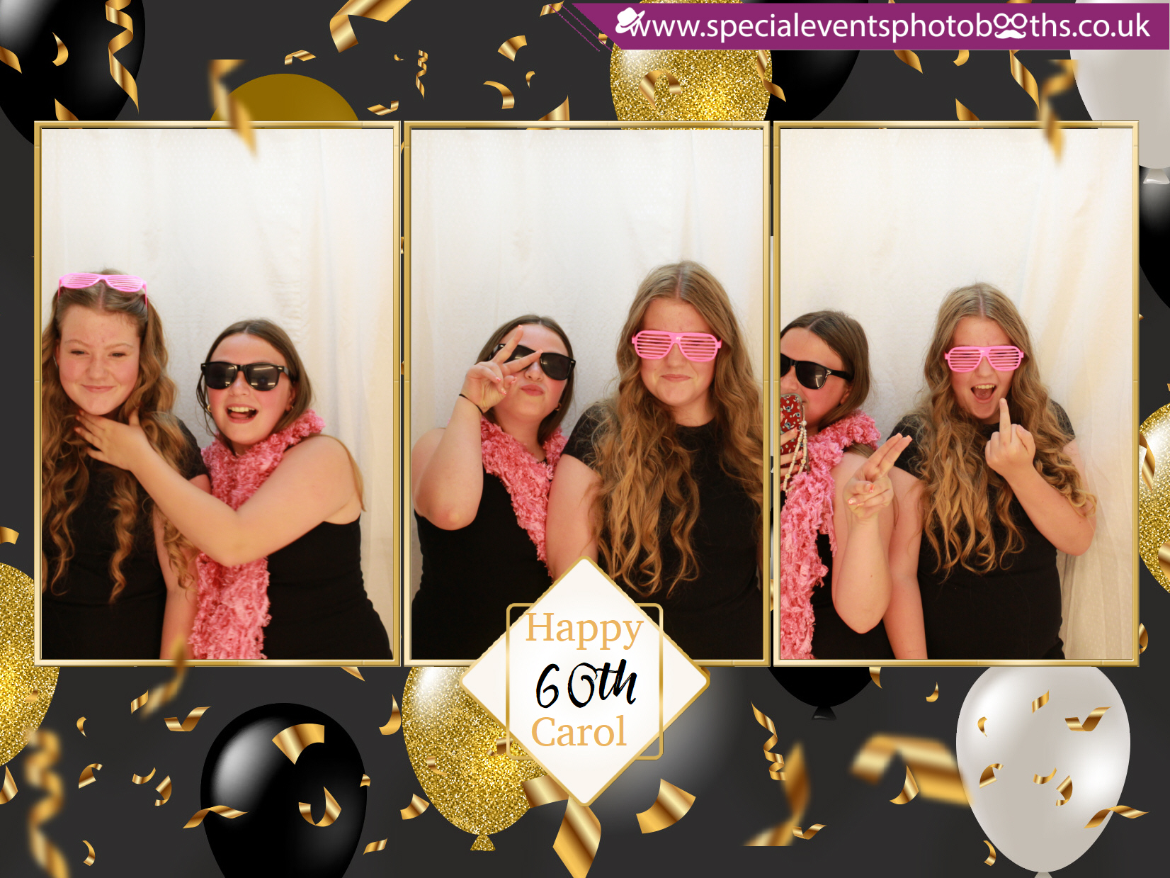 Carol’s 60th Birthday | View more photos from the event at my.specialeventsphotobooths.co.uk/u/SpecialEventsPhotoBooths/Carol’s-60th-Birthday