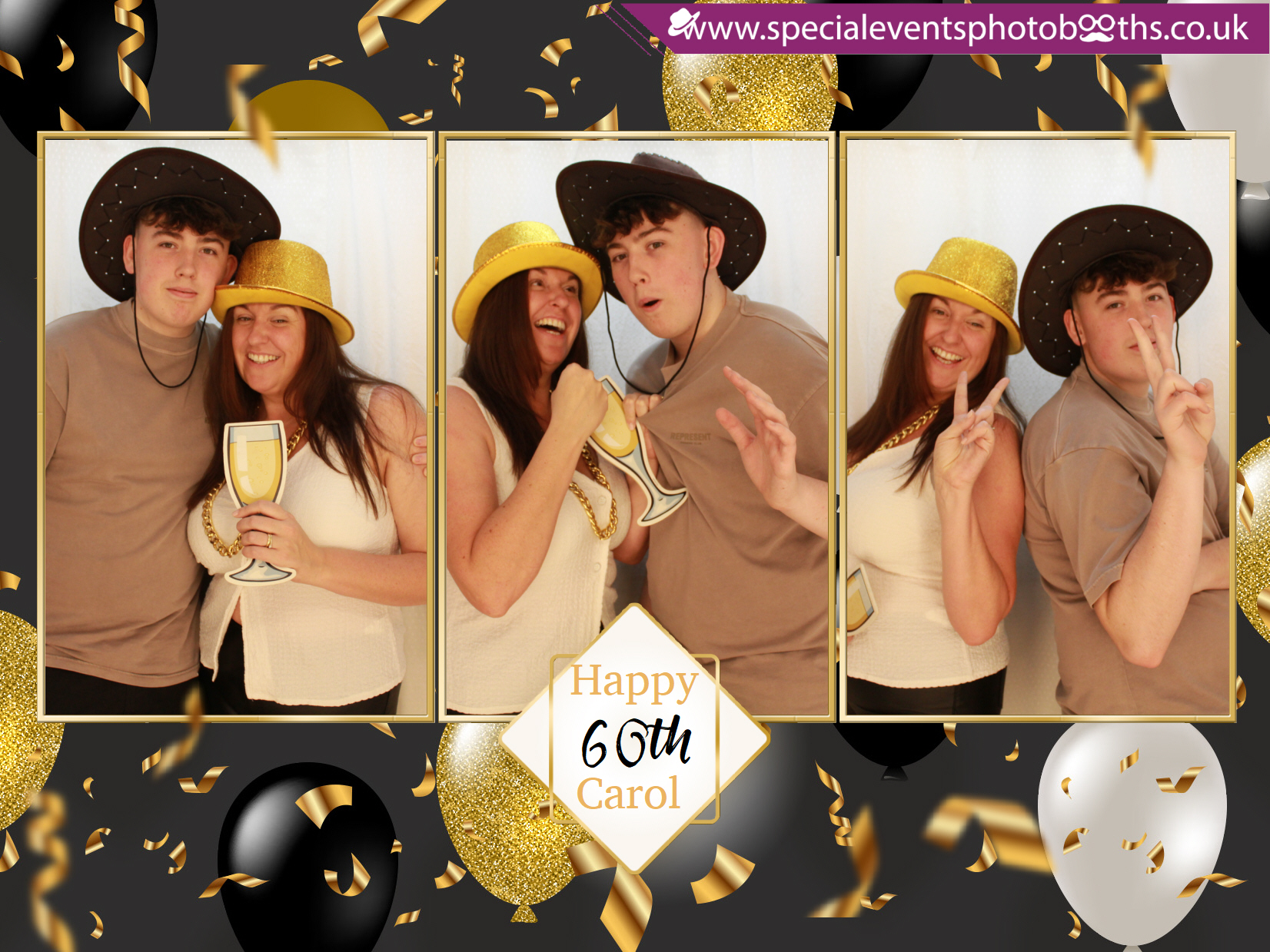 Carol’s 60th Birthday | View more photos from the event at my.specialeventsphotobooths.co.uk/u/SpecialEventsPhotoBooths/Carol’s-60th-Birthday