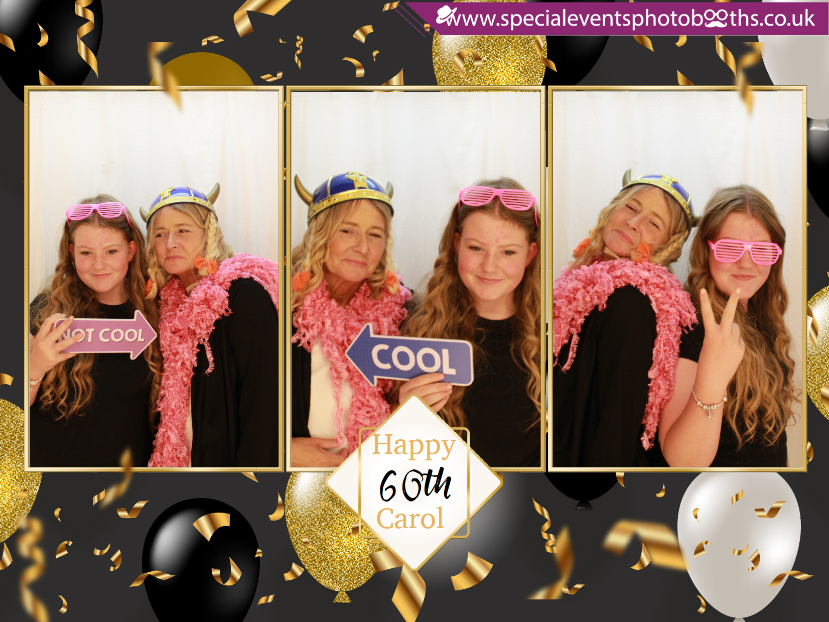 Carol’s 60th Birthday | View more photos from the event at my.specialeventsphotobooths.co.uk/u/SpecialEventsPhotoBooths/Carol’s-60th-Birthday