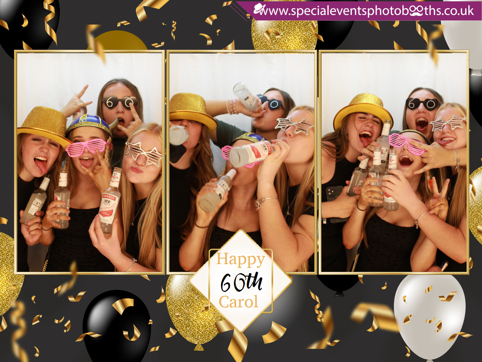Carol’s 60th Birthday | View more photos from the event at my.specialeventsphotobooths.co.uk/u/SpecialEventsPhotoBooths/Carol’s-60th-Birthday