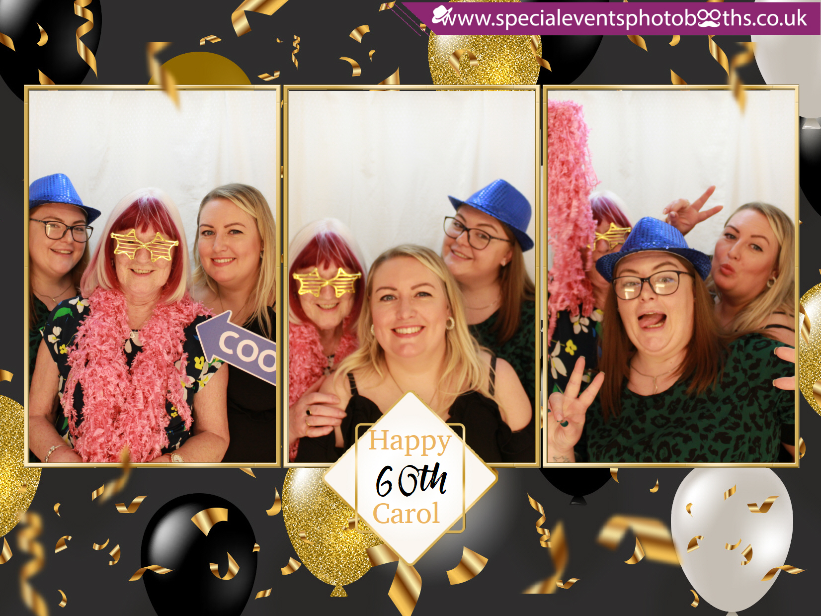 Carol’s 60th Birthday | View more photos from the event at my.specialeventsphotobooths.co.uk/u/SpecialEventsPhotoBooths/Carol’s-60th-Birthday