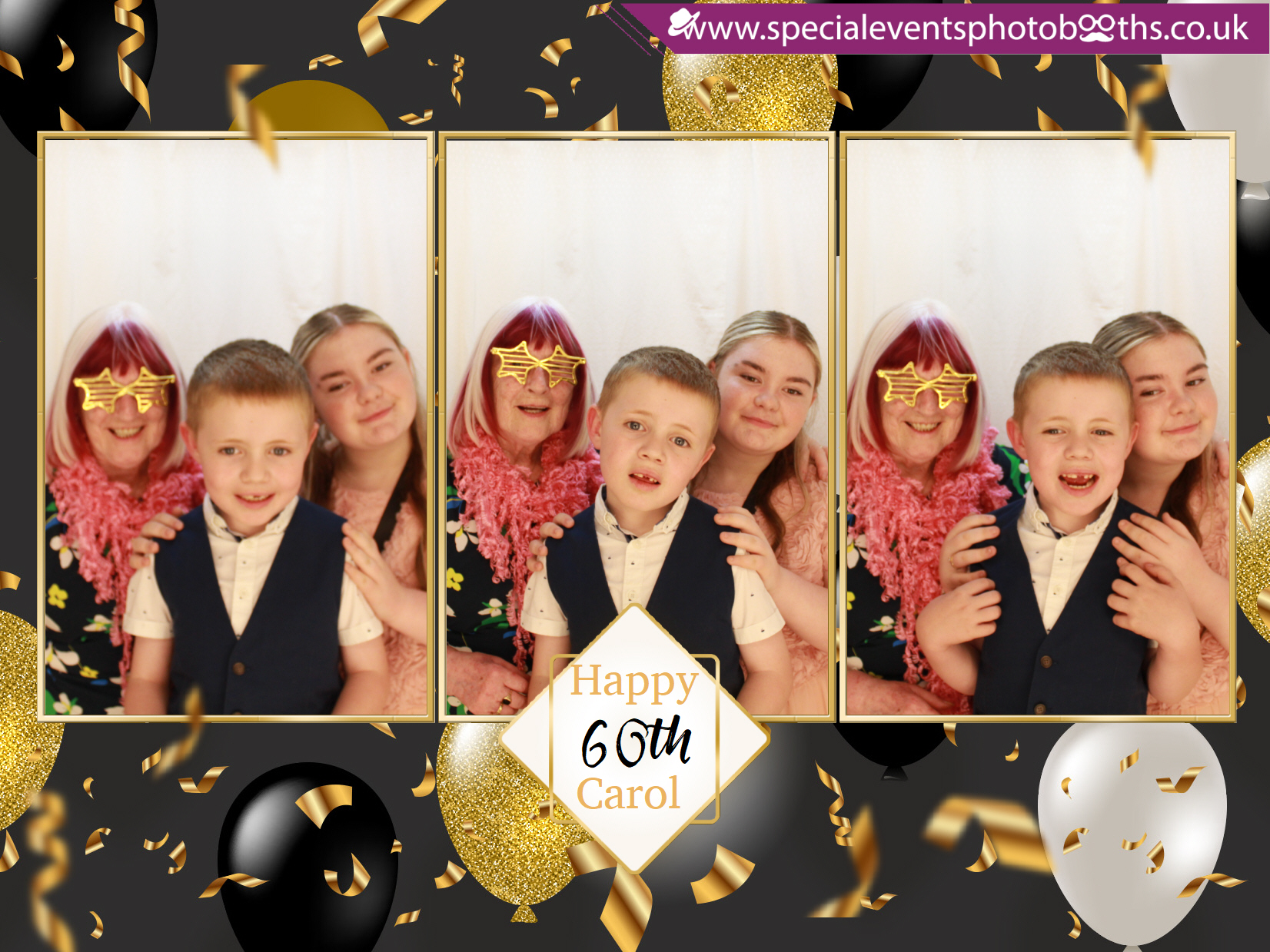 Carol’s 60th Birthday | View more photos from the event at my.specialeventsphotobooths.co.uk/u/SpecialEventsPhotoBooths/Carol’s-60th-Birthday