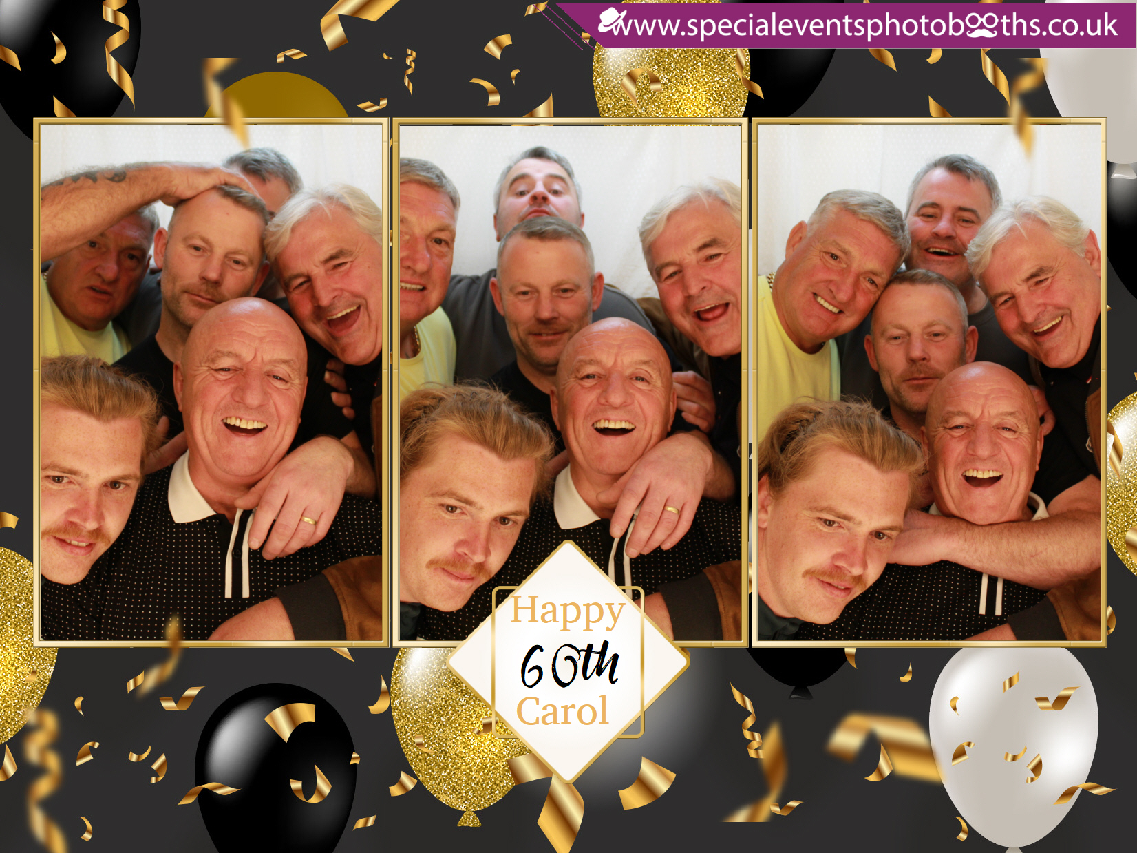 Carol’s 60th Birthday | View more photos from the event at my.specialeventsphotobooths.co.uk/u/SpecialEventsPhotoBooths/Carol’s-60th-Birthday