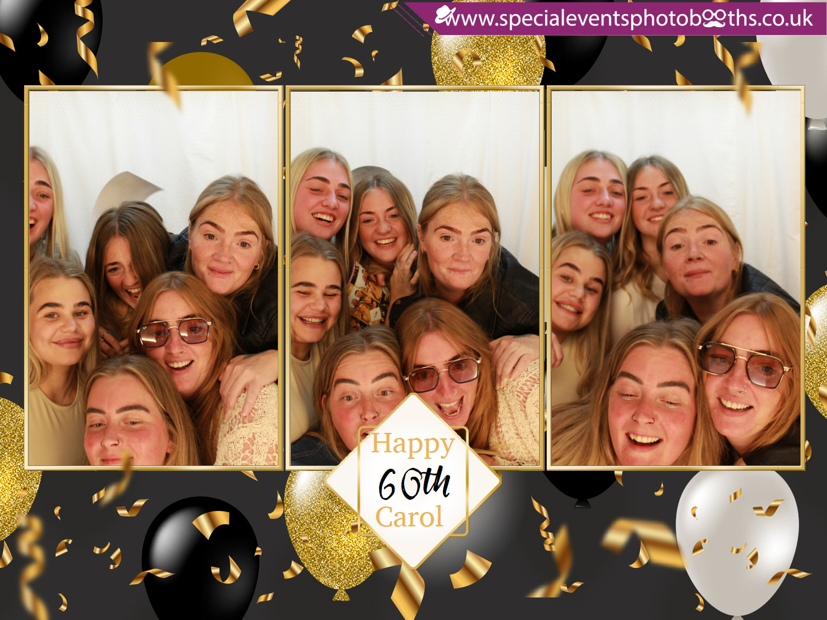 Carol’s 60th Birthday | View more photos from the event at my.specialeventsphotobooths.co.uk/u/SpecialEventsPhotoBooths/Carol’s-60th-Birthday
