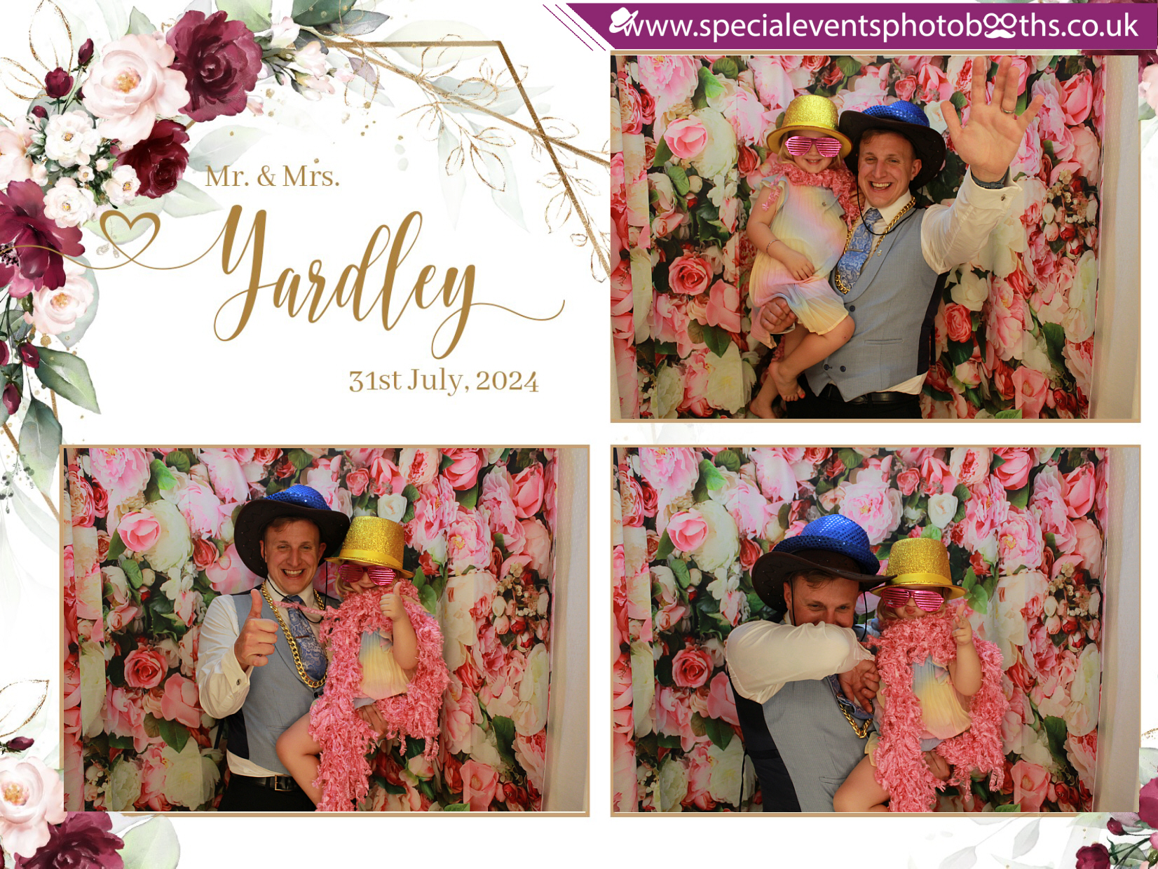 Danielle and Christopher's Wedding | View more photos from the event at my.specialeventsphotobooths.co.uk/u/SpecialEventsPhotoBooths/Danielle-and-Christophers-Wedding