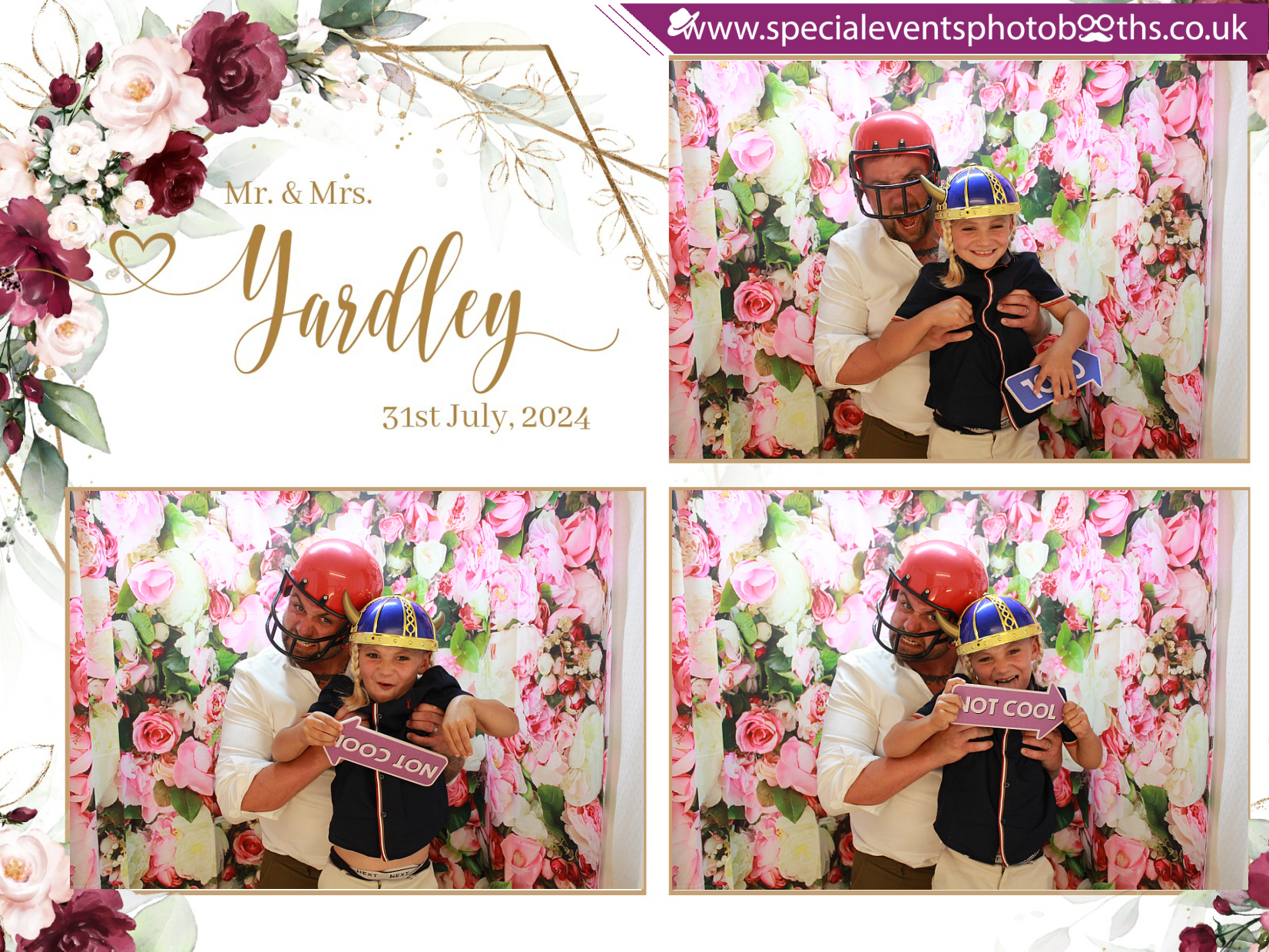 Danielle and Christopher's Wedding | View more photos from the event at my.specialeventsphotobooths.co.uk/u/SpecialEventsPhotoBooths/Danielle-and-Christophers-Wedding