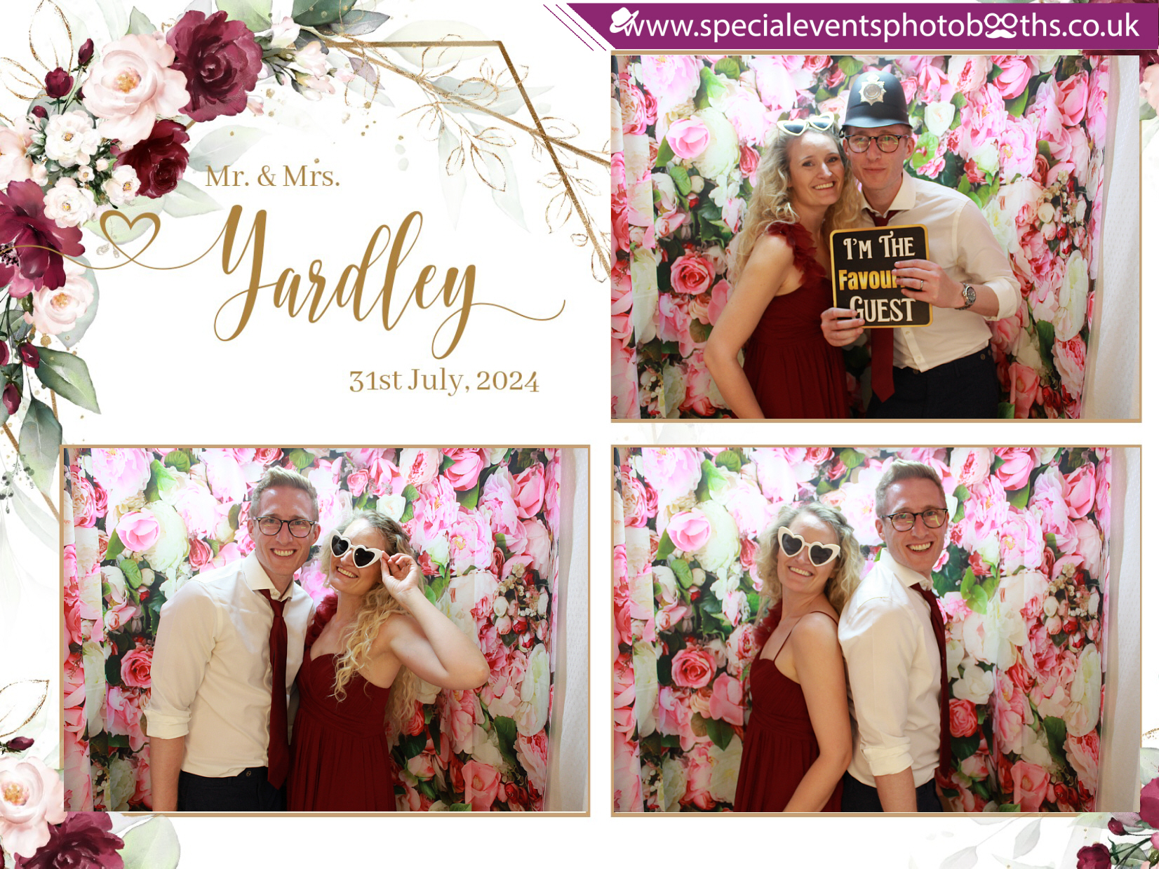 Danielle and Christopher's Wedding | View more photos from the event at my.specialeventsphotobooths.co.uk/u/SpecialEventsPhotoBooths/Danielle-and-Christophers-Wedding