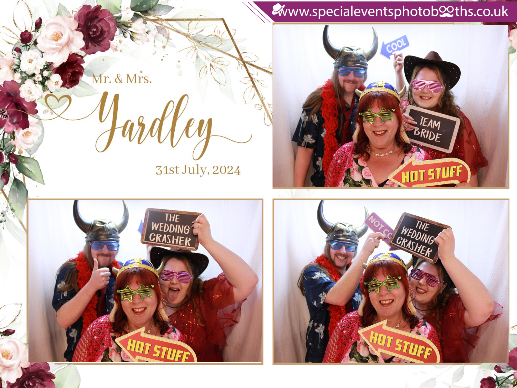 Danielle and Christopher's Wedding | View more photos from the event at my.specialeventsphotobooths.co.uk/u/SpecialEventsPhotoBooths/Danielle-and-Christophers-Wedding