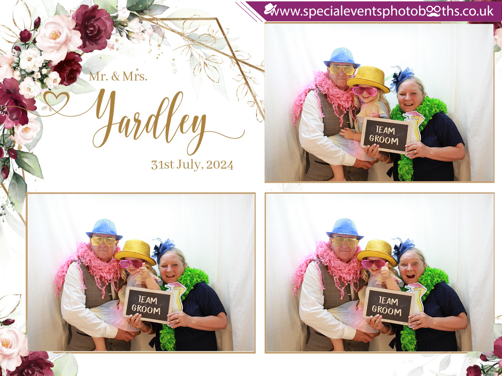 Danielle and Christopher's Wedding | View more photos from the event at my.specialeventsphotobooths.co.uk/u/SpecialEventsPhotoBooths/Danielle-and-Christophers-Wedding