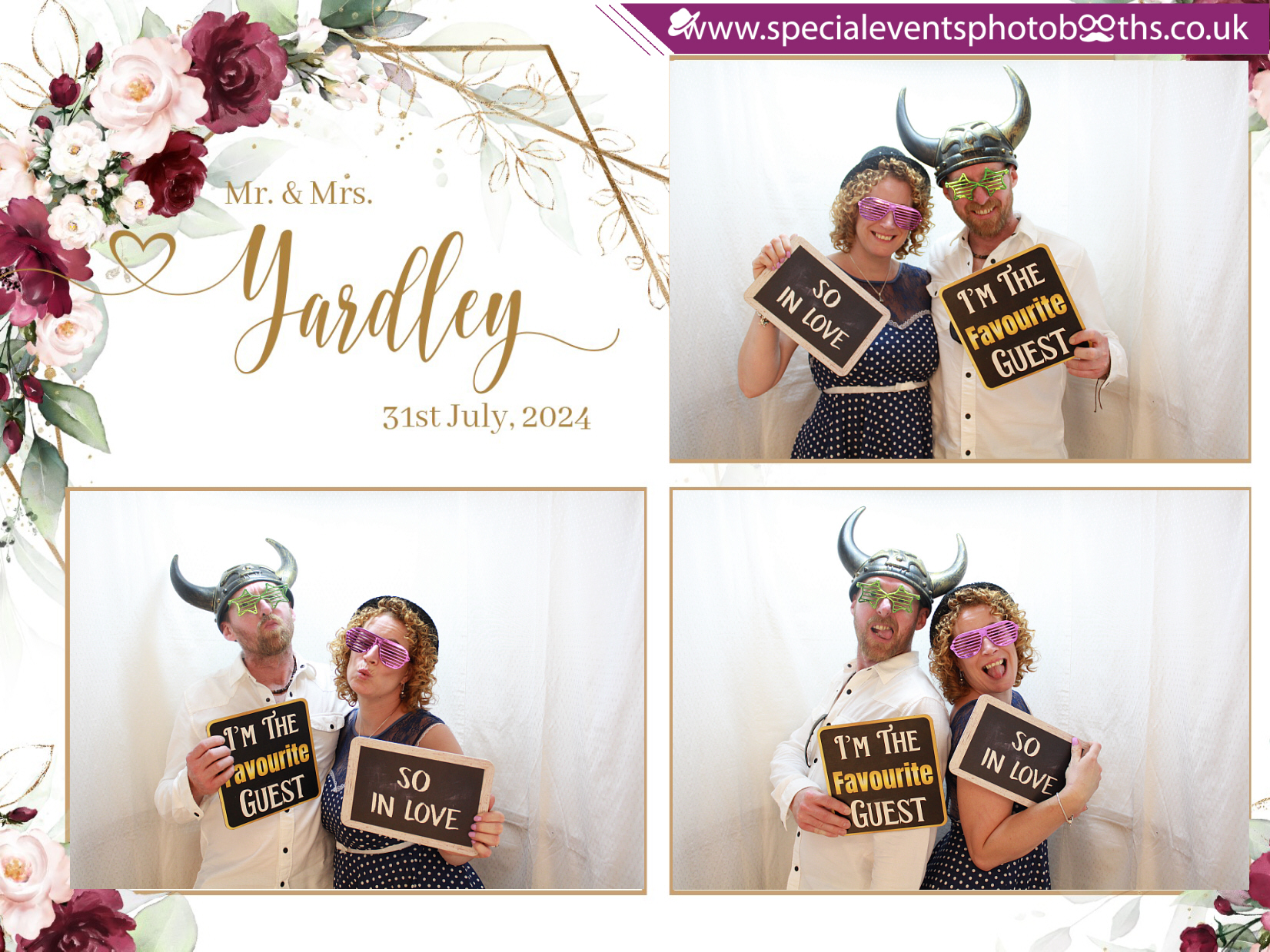Danielle and Christopher's Wedding | View more photos from the event at my.specialeventsphotobooths.co.uk/u/SpecialEventsPhotoBooths/Danielle-and-Christophers-Wedding