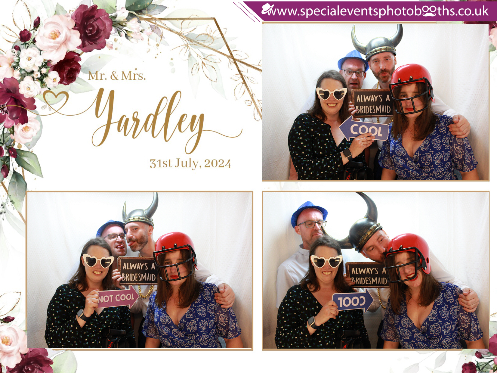 Danielle and Christopher's Wedding | View more photos from the event at my.specialeventsphotobooths.co.uk/u/SpecialEventsPhotoBooths/Danielle-and-Christophers-Wedding