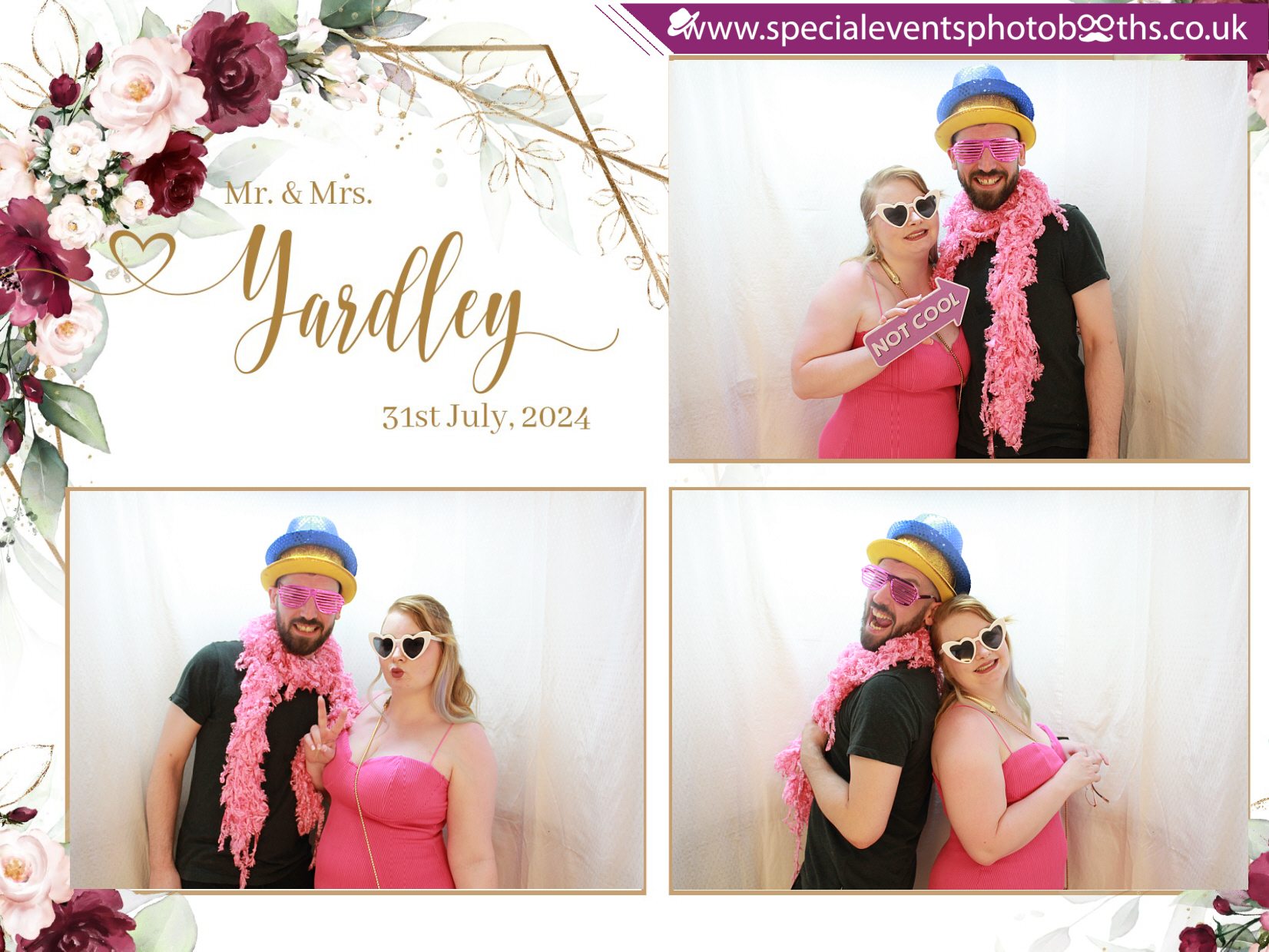 Danielle and Christopher's Wedding | View more photos from the event at my.specialeventsphotobooths.co.uk/u/SpecialEventsPhotoBooths/Danielle-and-Christophers-Wedding