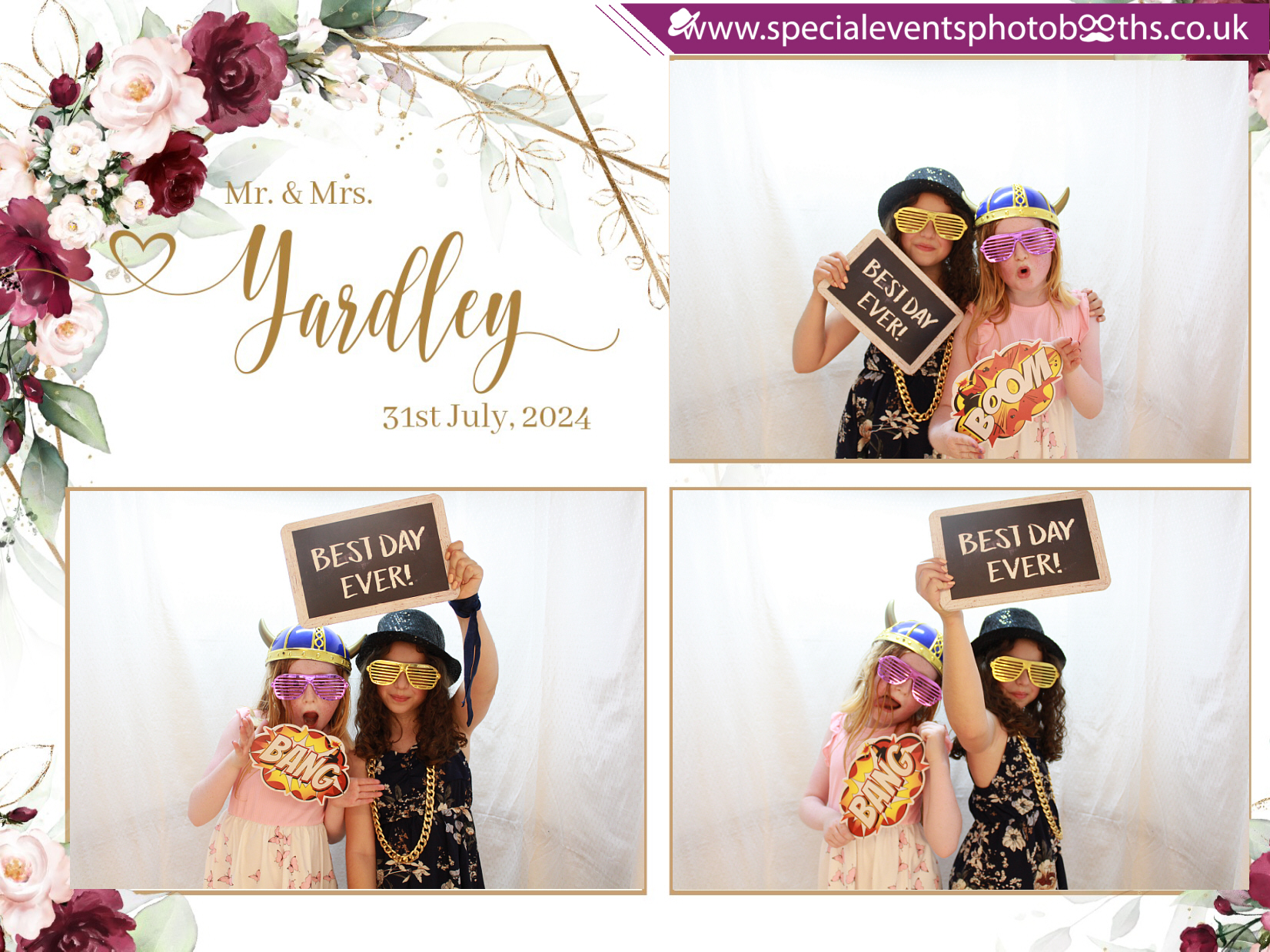 Danielle and Christopher's Wedding | View more photos from the event at my.specialeventsphotobooths.co.uk/u/SpecialEventsPhotoBooths/Danielle-and-Christophers-Wedding