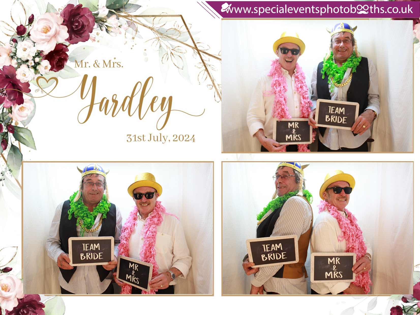 Danielle and Christopher's Wedding | View more photos from the event at my.specialeventsphotobooths.co.uk/u/SpecialEventsPhotoBooths/Danielle-and-Christophers-Wedding