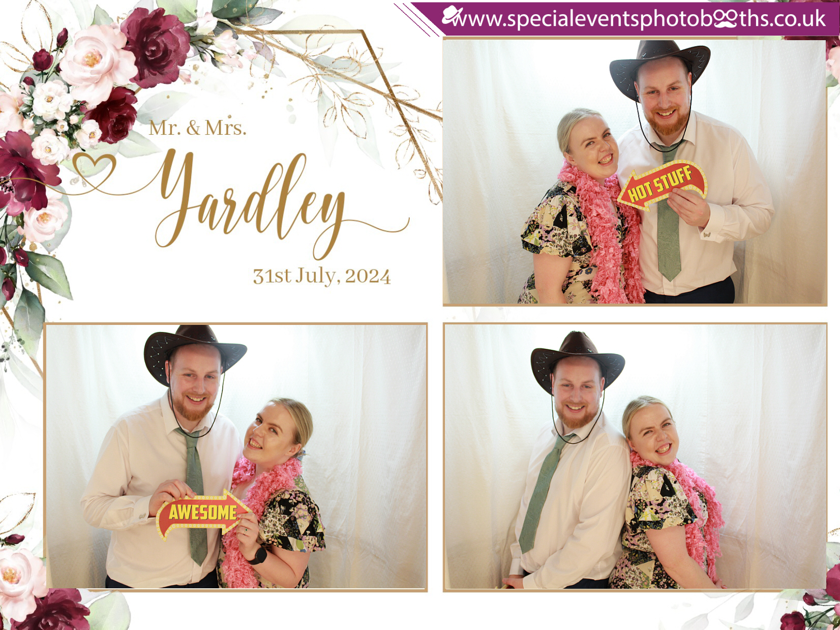 Danielle and Christopher's Wedding | View more photos from the event at my.specialeventsphotobooths.co.uk/u/SpecialEventsPhotoBooths/Danielle-and-Christophers-Wedding