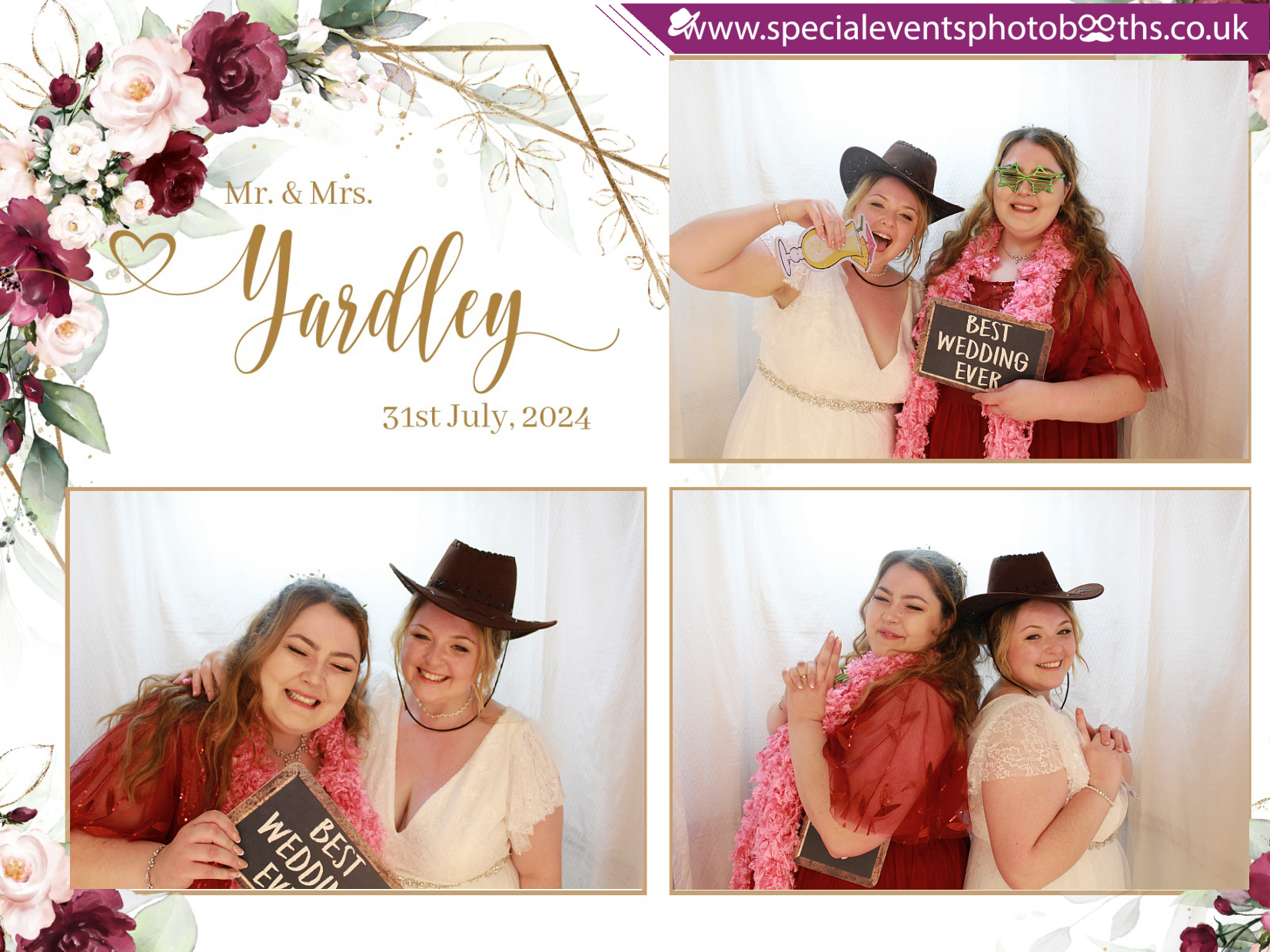 Danielle and Christopher's Wedding | View more photos from the event at my.specialeventsphotobooths.co.uk/u/SpecialEventsPhotoBooths/Danielle-and-Christophers-Wedding