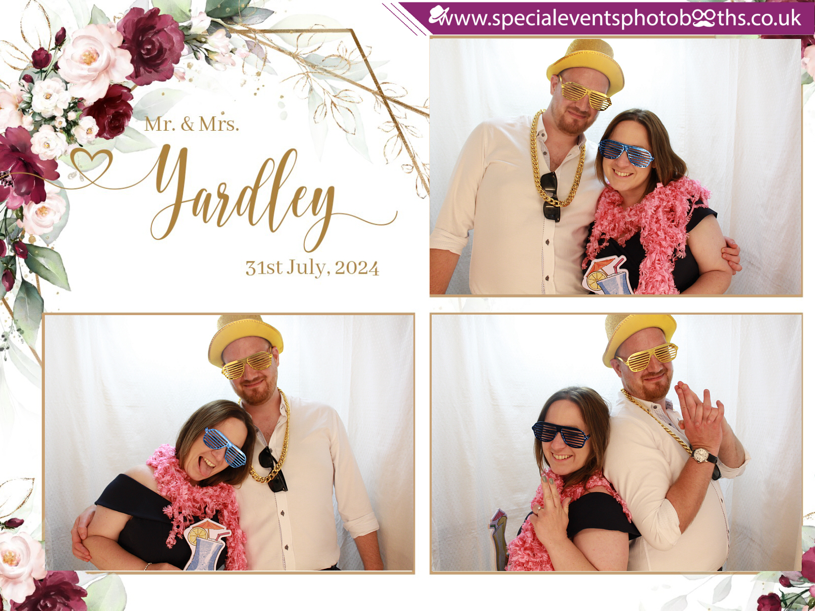 Danielle and Christopher's Wedding | View more photos from the event at my.specialeventsphotobooths.co.uk/u/SpecialEventsPhotoBooths/Danielle-and-Christophers-Wedding