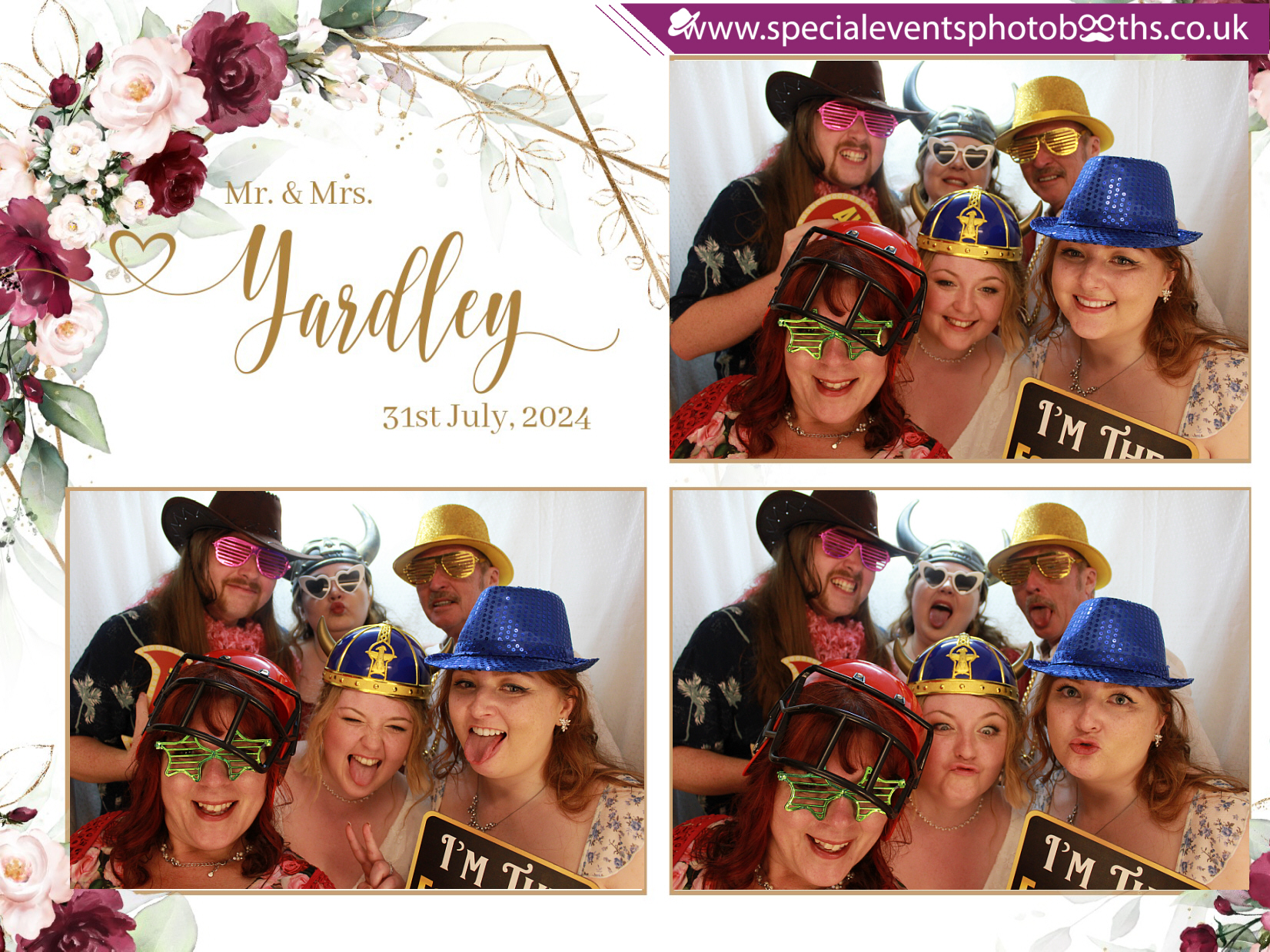 Danielle and Christopher's Wedding | View more photos from the event at my.specialeventsphotobooths.co.uk/u/SpecialEventsPhotoBooths/Danielle-and-Christophers-Wedding