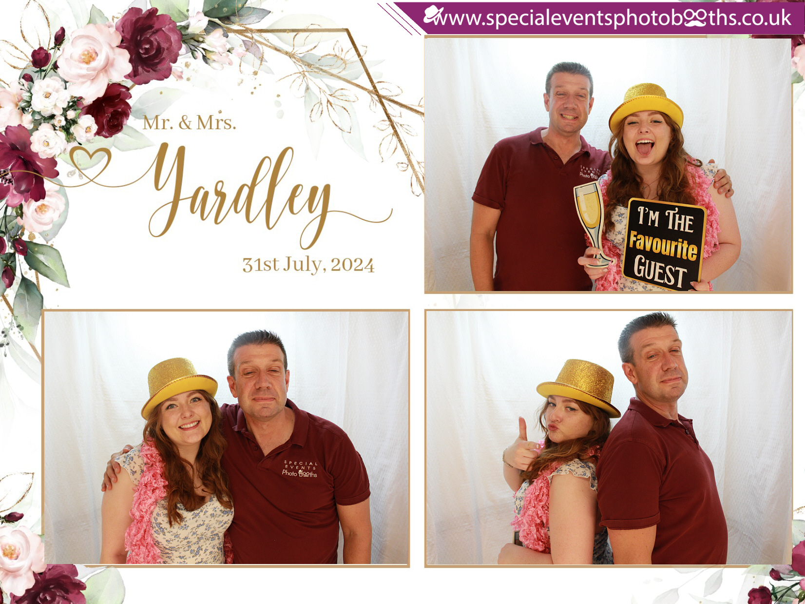 Danielle and Christopher's Wedding | View more photos from the event at my.specialeventsphotobooths.co.uk/u/SpecialEventsPhotoBooths/Danielle-and-Christophers-Wedding