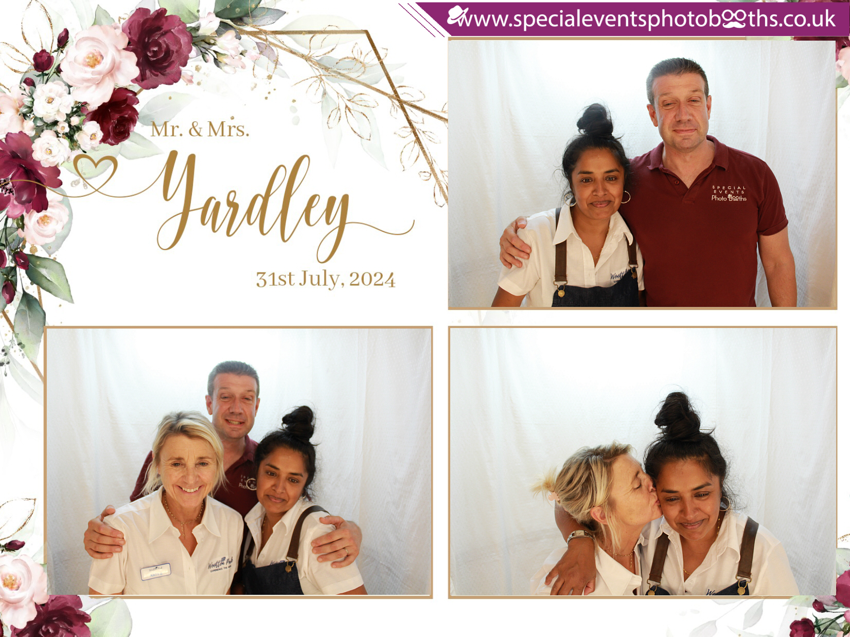 Danielle and Christopher's Wedding | View more photos from the event at my.specialeventsphotobooths.co.uk/u/SpecialEventsPhotoBooths/Danielle-and-Christophers-Wedding