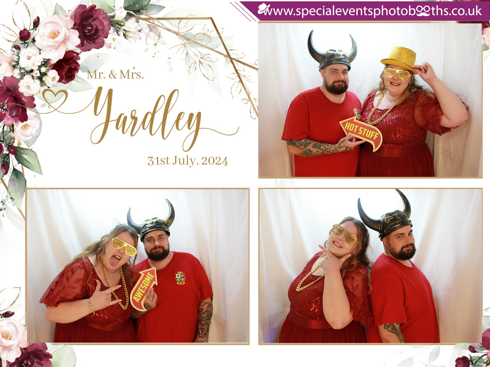 Danielle and Christopher's Wedding | View more photos from the event at my.specialeventsphotobooths.co.uk/u/SpecialEventsPhotoBooths/Danielle-and-Christophers-Wedding