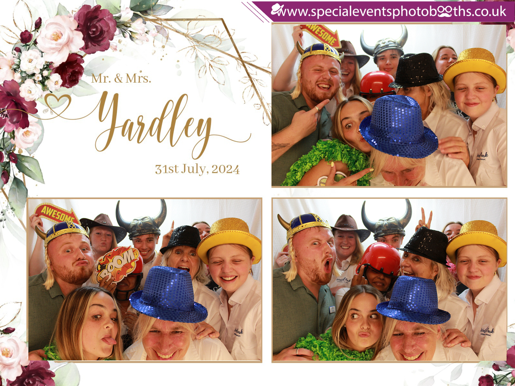 Danielle and Christopher's Wedding | View more photos from the event at my.specialeventsphotobooths.co.uk/u/SpecialEventsPhotoBooths/Danielle-and-Christophers-Wedding