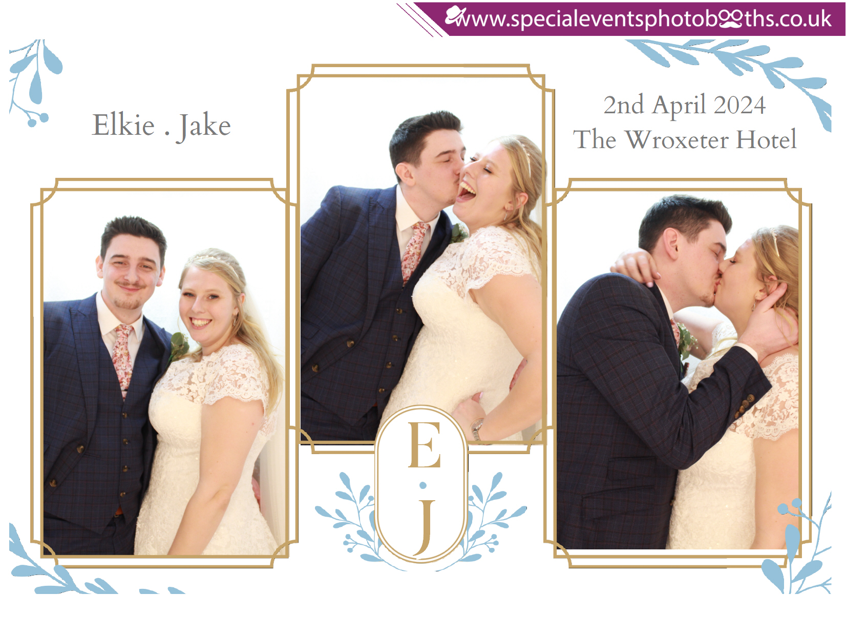 Elkie & Jake's Wedding | View more photos from the event at my.specialeventsphotobooths.co.uk/u/SpecialEventsPhotoBooths/Elkie-Jakes-Wedding