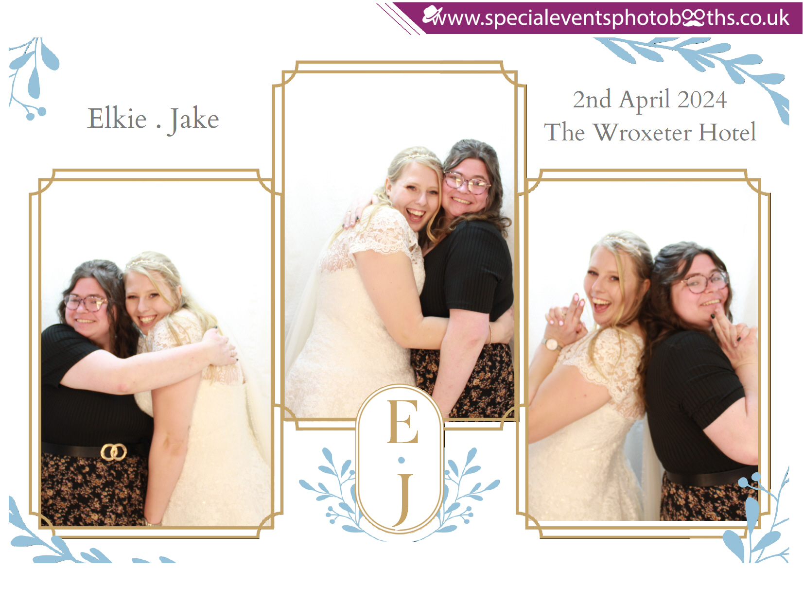 Elkie & Jake's Wedding | View more photos from the event at my.specialeventsphotobooths.co.uk/u/SpecialEventsPhotoBooths/Elkie-Jakes-Wedding