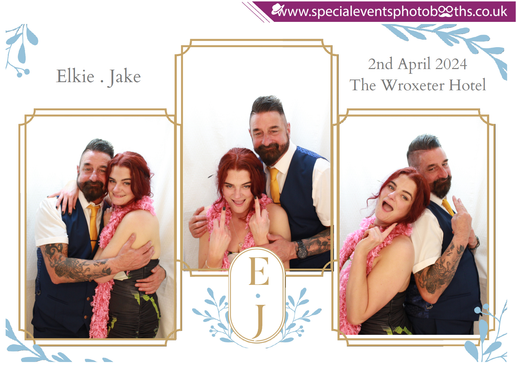 Elkie & Jake's Wedding | View more photos from the event at my.specialeventsphotobooths.co.uk/u/SpecialEventsPhotoBooths/Elkie-Jakes-Wedding