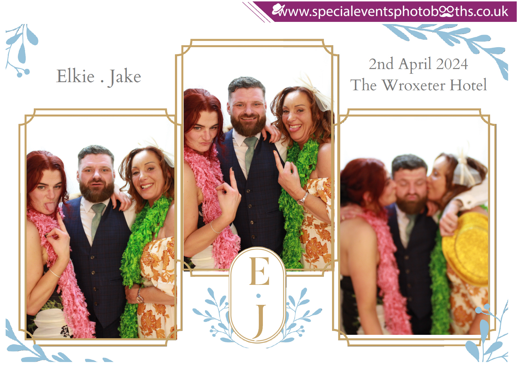 Elkie & Jake's Wedding | View more photos from the event at my.specialeventsphotobooths.co.uk/u/SpecialEventsPhotoBooths/Elkie-Jakes-Wedding