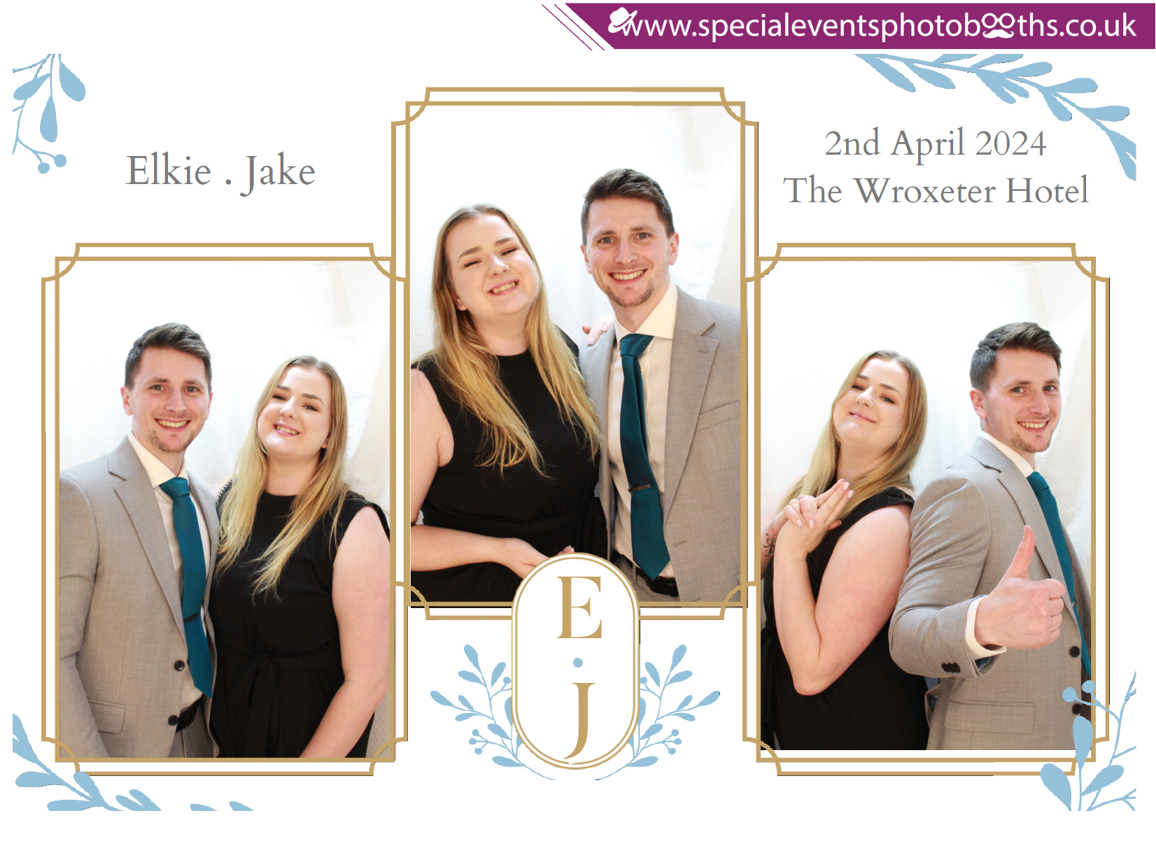 Elkie & Jake's Wedding | View more photos from the event at my.specialeventsphotobooths.co.uk/u/SpecialEventsPhotoBooths/Elkie-Jakes-Wedding