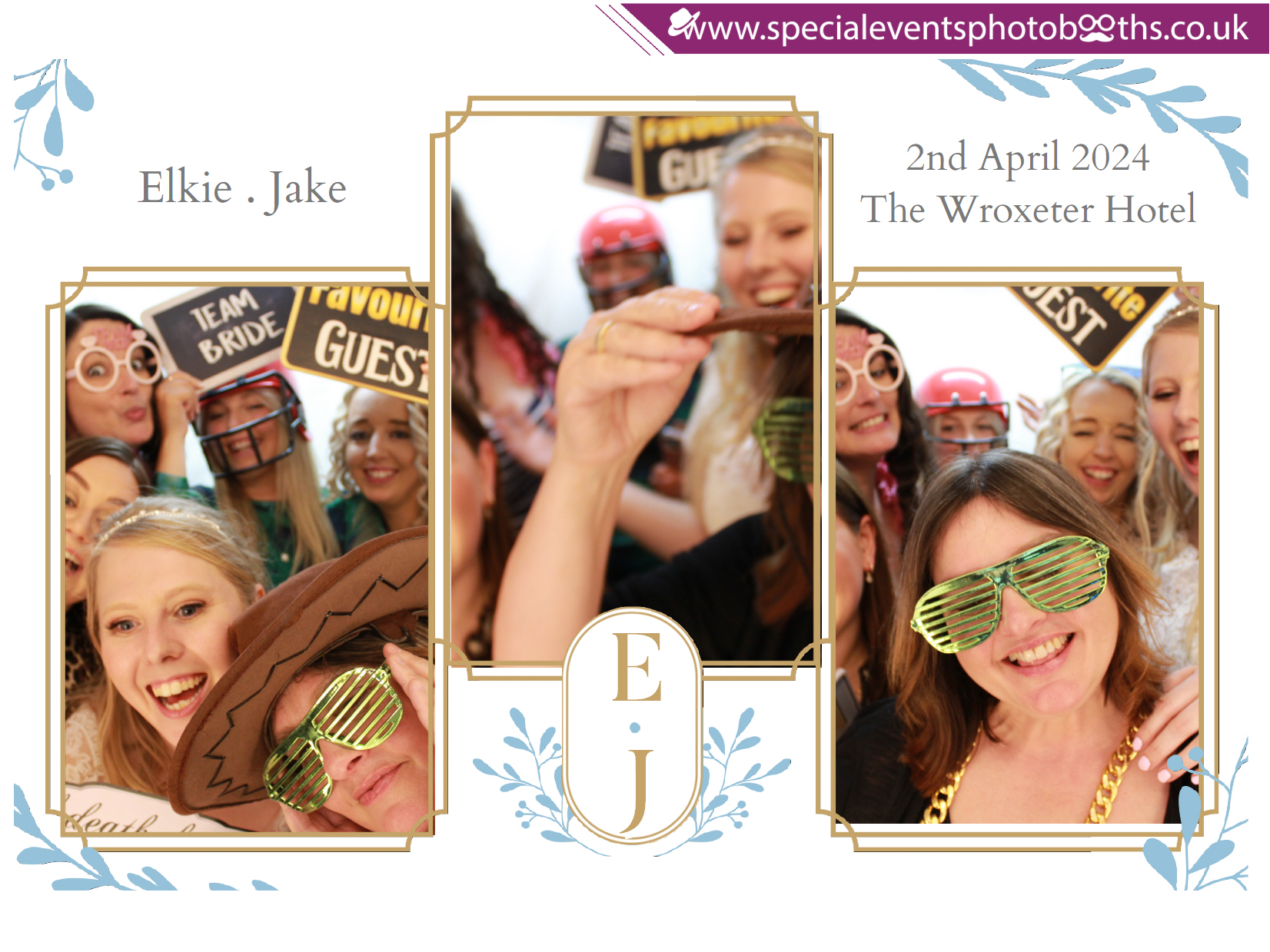 Elkie & Jake's Wedding | View more photos from the event at my.specialeventsphotobooths.co.uk/u/SpecialEventsPhotoBooths/Elkie-Jakes-Wedding