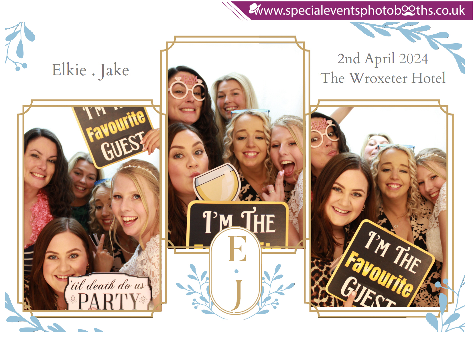 Elkie & Jake's Wedding | View more photos from the event at my.specialeventsphotobooths.co.uk/u/SpecialEventsPhotoBooths/Elkie-Jakes-Wedding