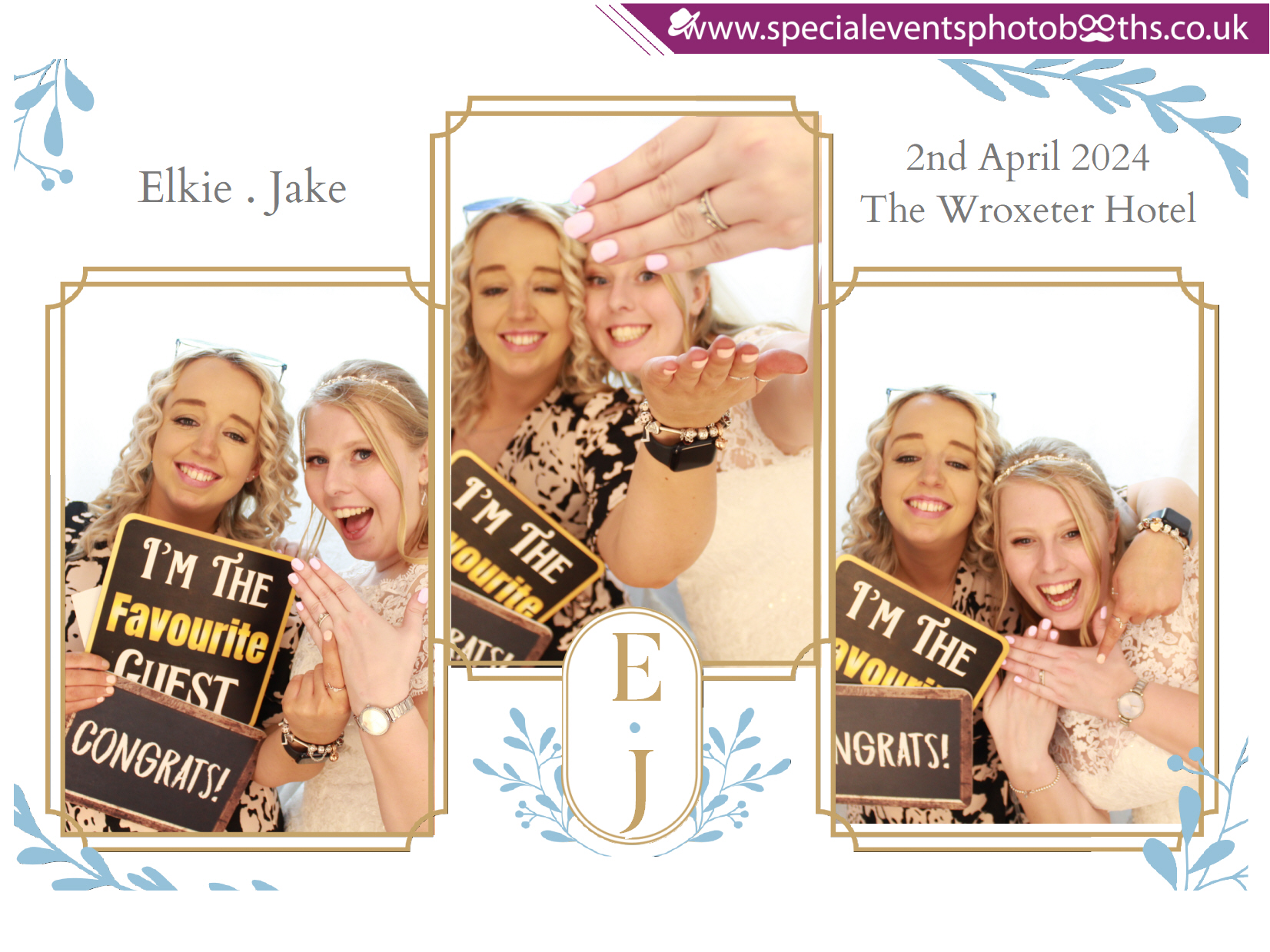 Elkie & Jake's Wedding | View more photos from the event at my.specialeventsphotobooths.co.uk/u/SpecialEventsPhotoBooths/Elkie-Jakes-Wedding