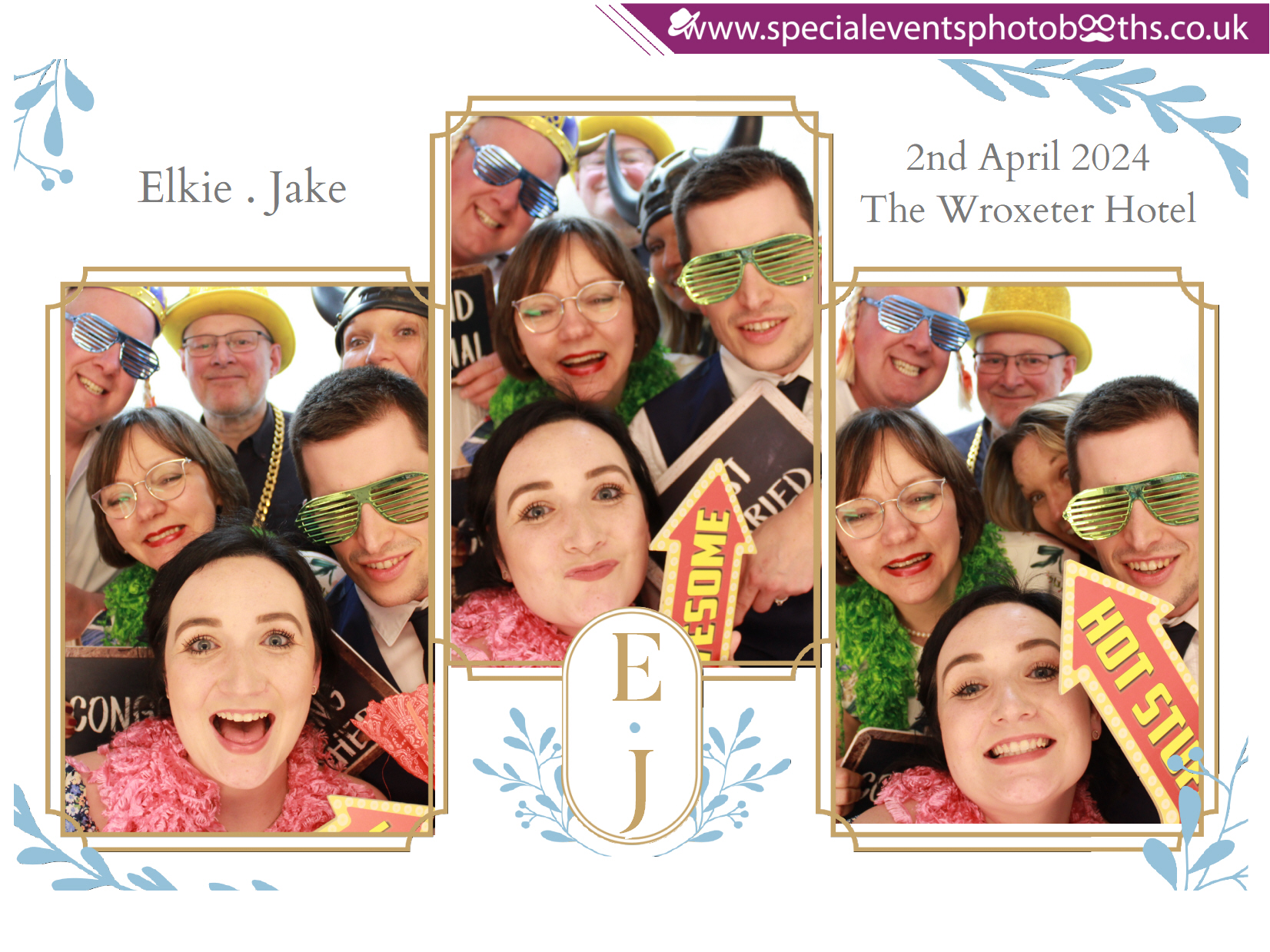 Elkie & Jake's Wedding | View more photos from the event at my.specialeventsphotobooths.co.uk/u/SpecialEventsPhotoBooths/Elkie-Jakes-Wedding
