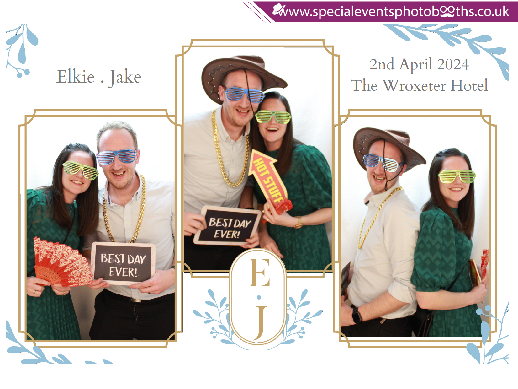 Elkie & Jake's Wedding | View more photos from the event at my.specialeventsphotobooths.co.uk/u/SpecialEventsPhotoBooths/Elkie-Jakes-Wedding
