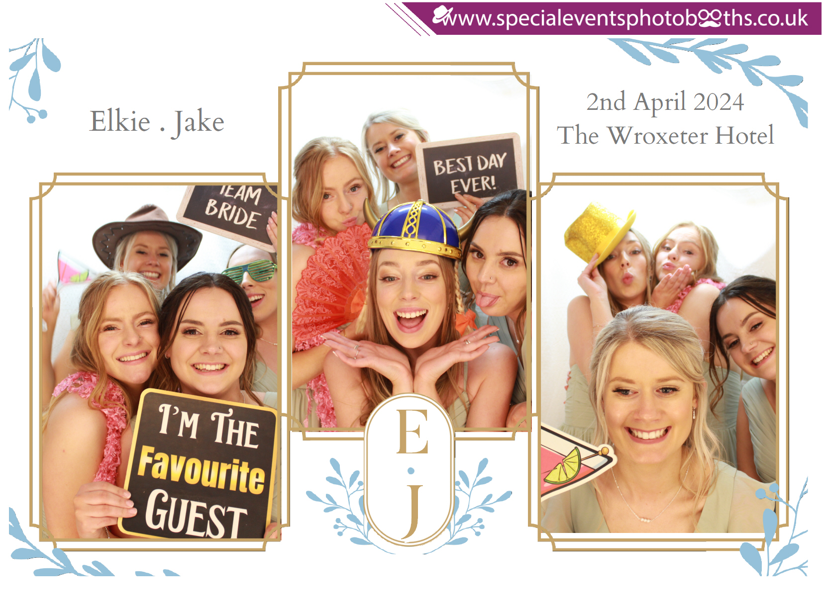 Elkie & Jake's Wedding | View more photos from the event at my.specialeventsphotobooths.co.uk/u/SpecialEventsPhotoBooths/Elkie-Jakes-Wedding