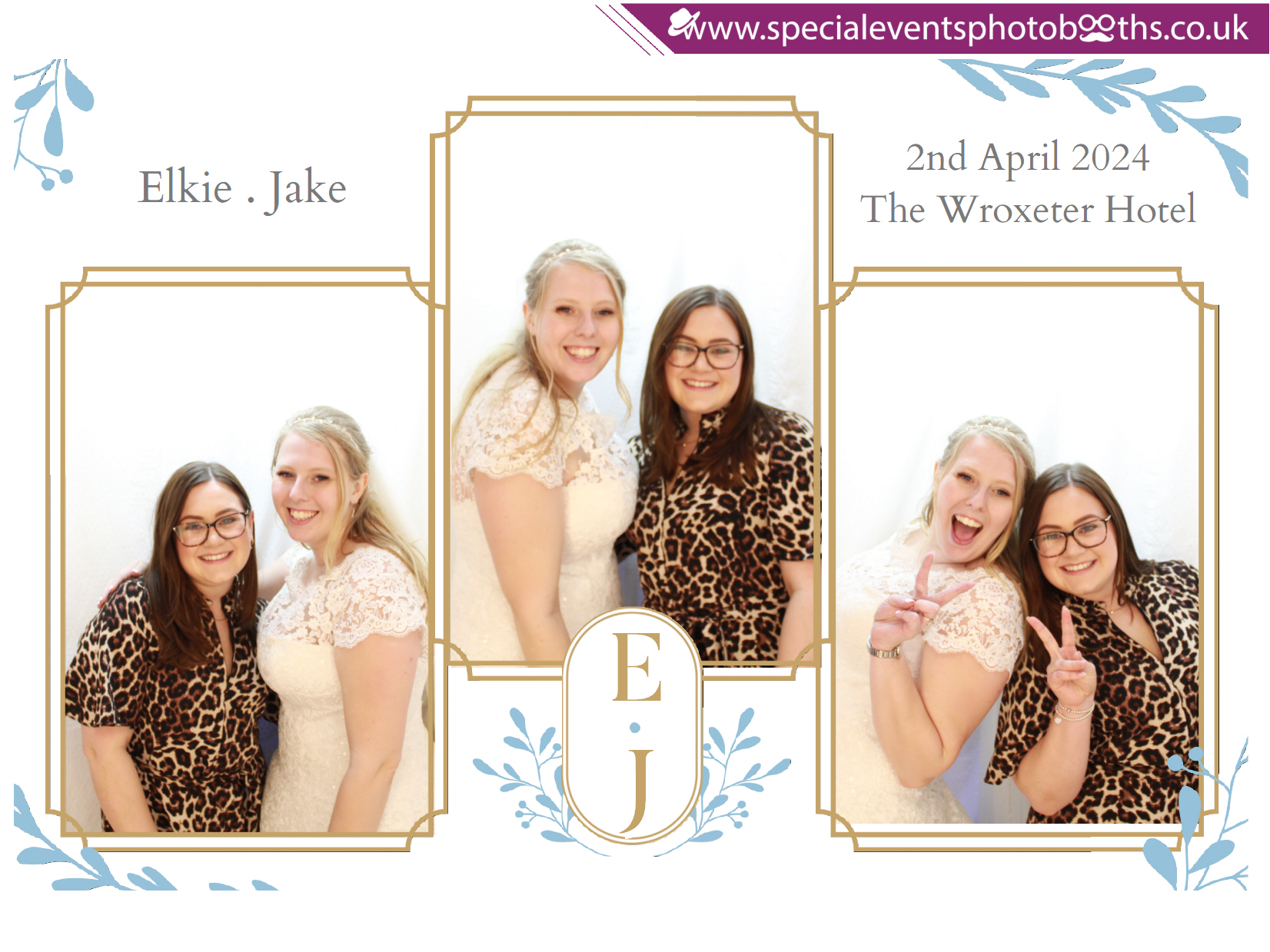 Elkie & Jake's Wedding | View more photos from the event at my.specialeventsphotobooths.co.uk/u/SpecialEventsPhotoBooths/Elkie-Jakes-Wedding