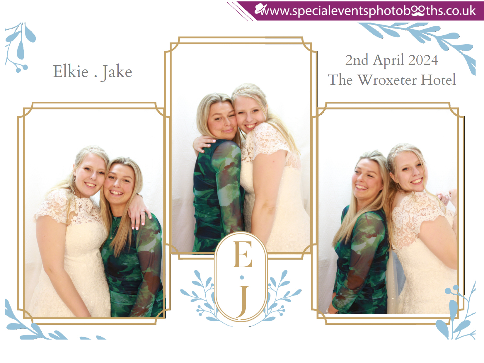 Elkie & Jake's Wedding | View more photos from the event at my.specialeventsphotobooths.co.uk/u/SpecialEventsPhotoBooths/Elkie-Jakes-Wedding
