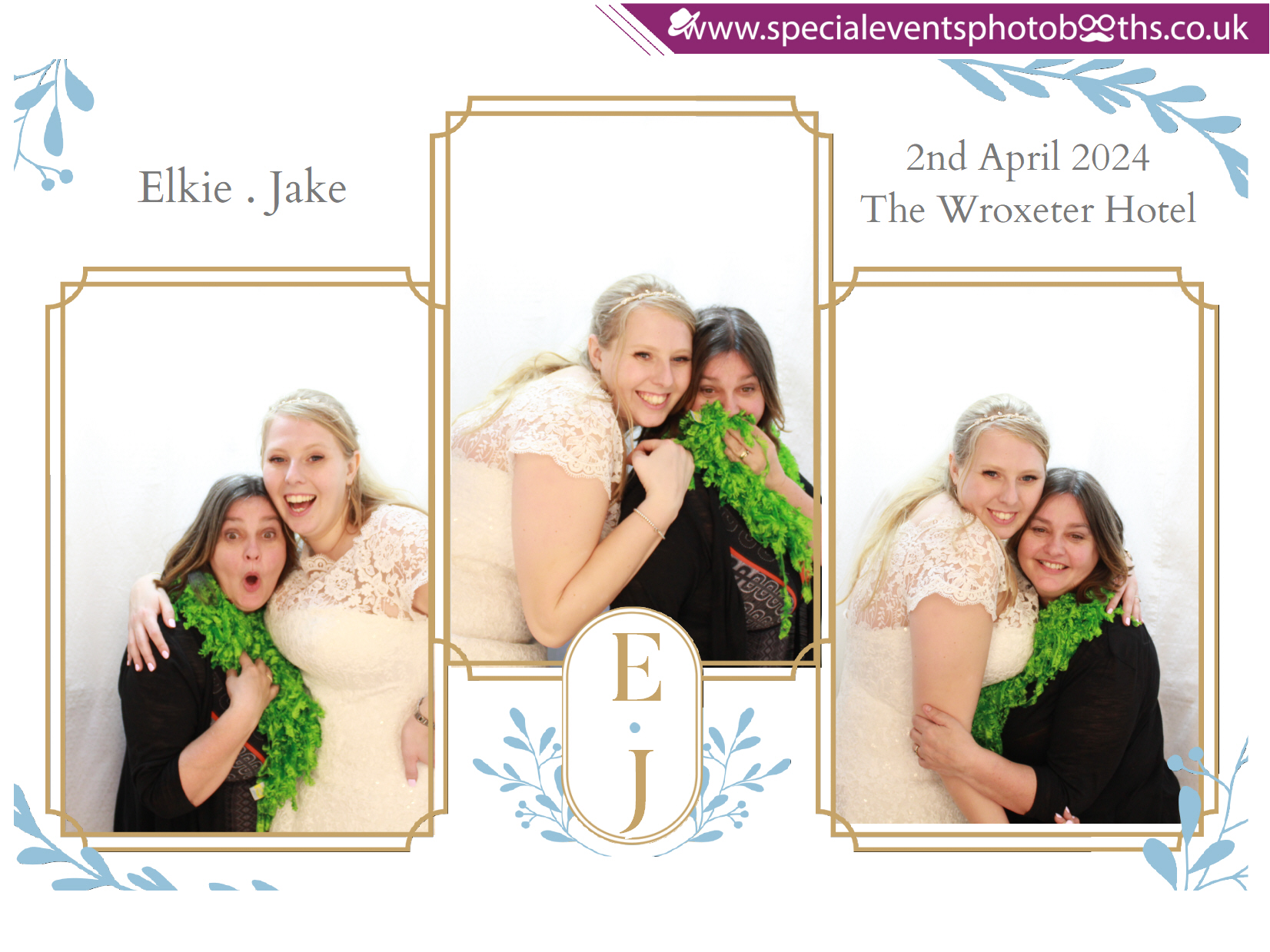 Elkie & Jake's Wedding | View more photos from the event at my.specialeventsphotobooths.co.uk/u/SpecialEventsPhotoBooths/Elkie-Jakes-Wedding