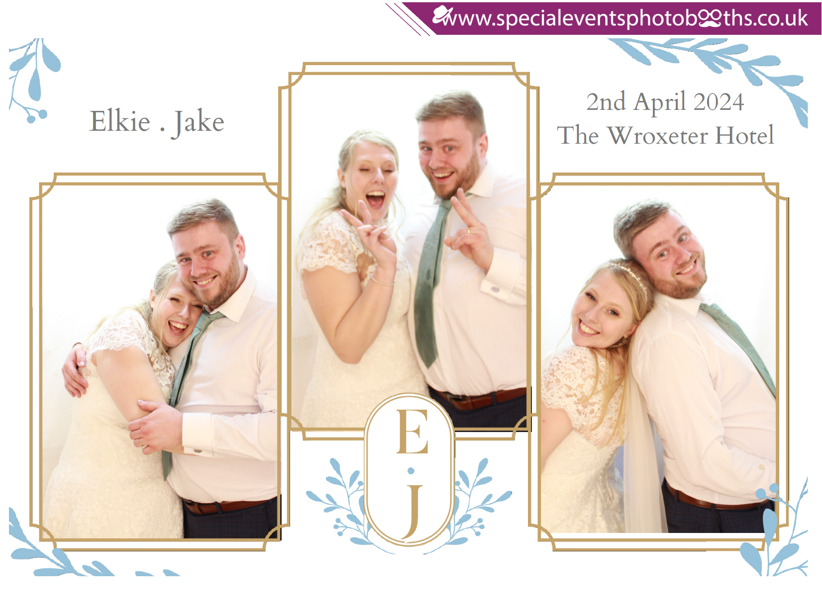 Elkie & Jake's Wedding | View more photos from the event at my.specialeventsphotobooths.co.uk/u/SpecialEventsPhotoBooths/Elkie-Jakes-Wedding