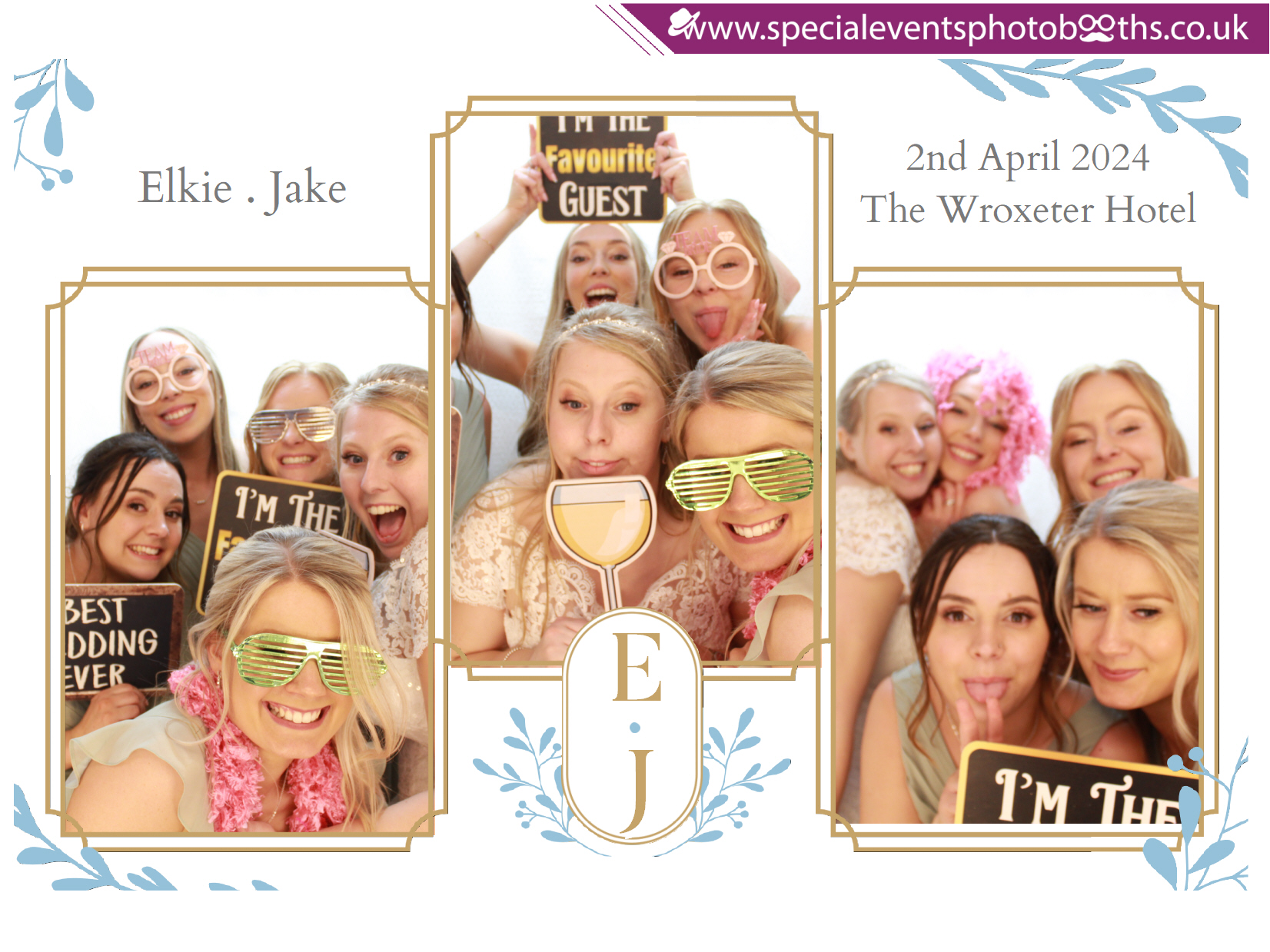 Elkie & Jake's Wedding | View more photos from the event at my.specialeventsphotobooths.co.uk/u/SpecialEventsPhotoBooths/Elkie-Jakes-Wedding