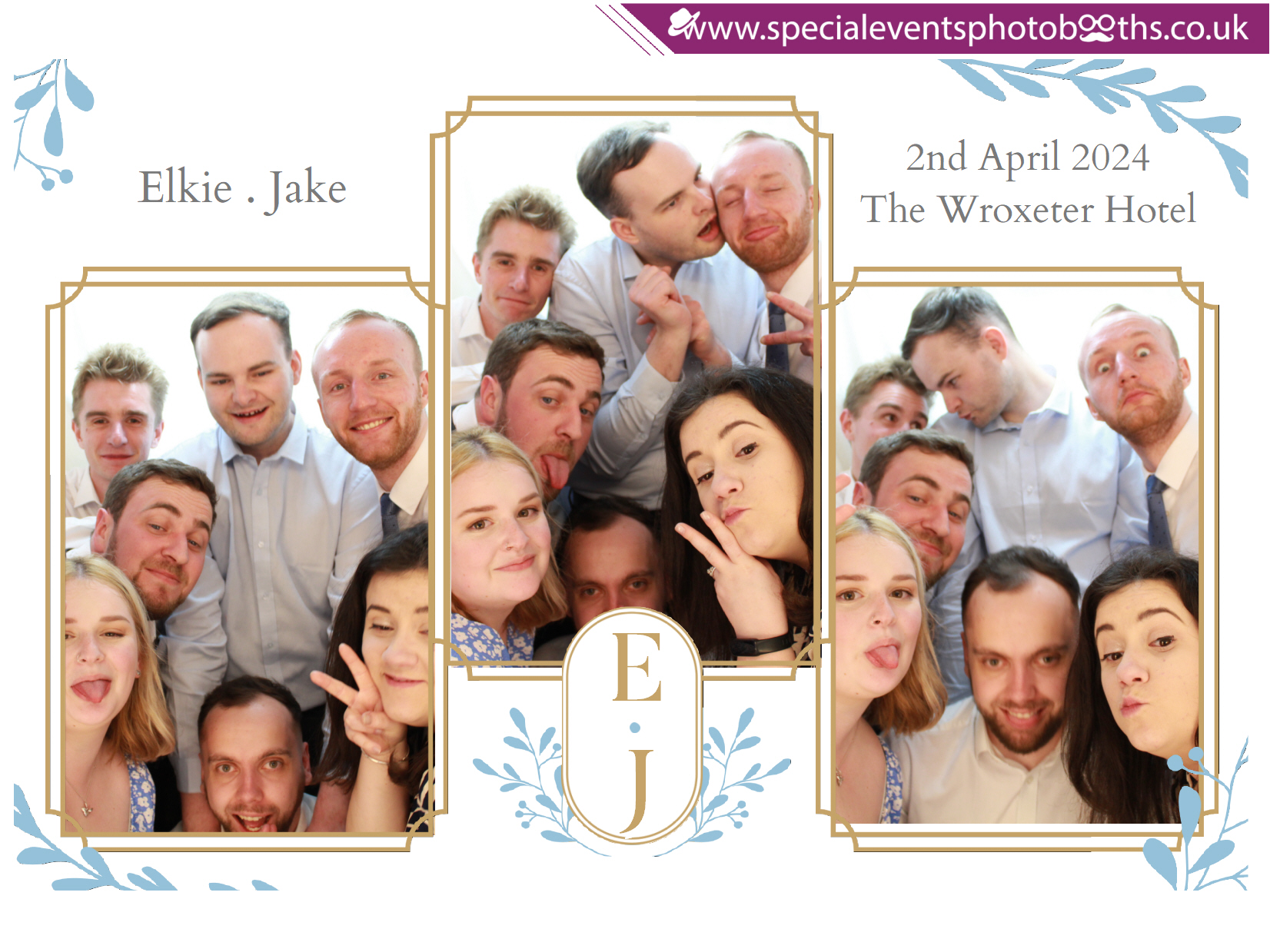 Elkie & Jake's Wedding | View more photos from the event at my.specialeventsphotobooths.co.uk/u/SpecialEventsPhotoBooths/Elkie-Jakes-Wedding