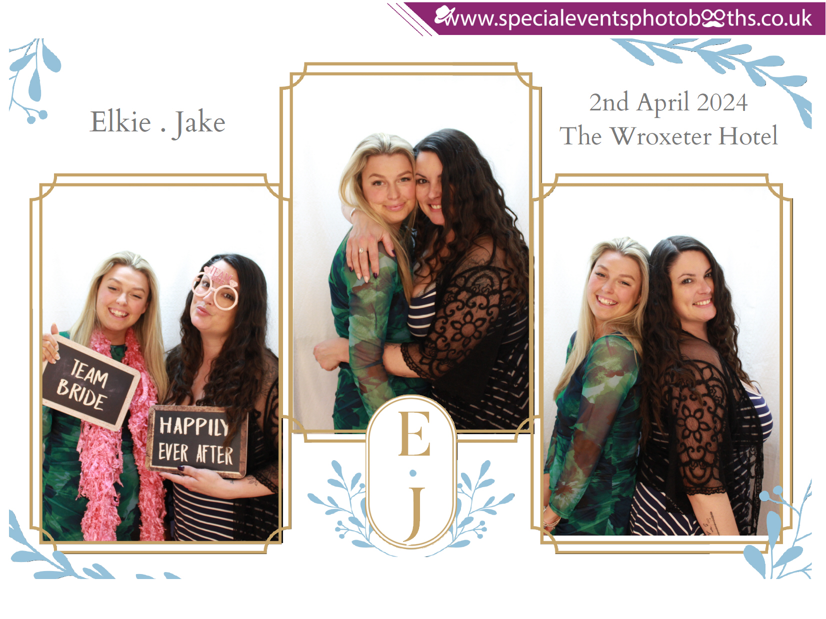 Elkie & Jake's Wedding | View more photos from the event at my.specialeventsphotobooths.co.uk/u/SpecialEventsPhotoBooths/Elkie-Jakes-Wedding