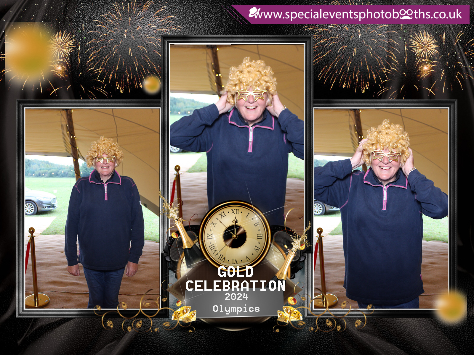 GOLD CELEBRATION | View more photos from the event at my.specialeventsphotobooths.co.uk/u/SpecialEventsPhotoBooths/GOLD-CELEBRATION