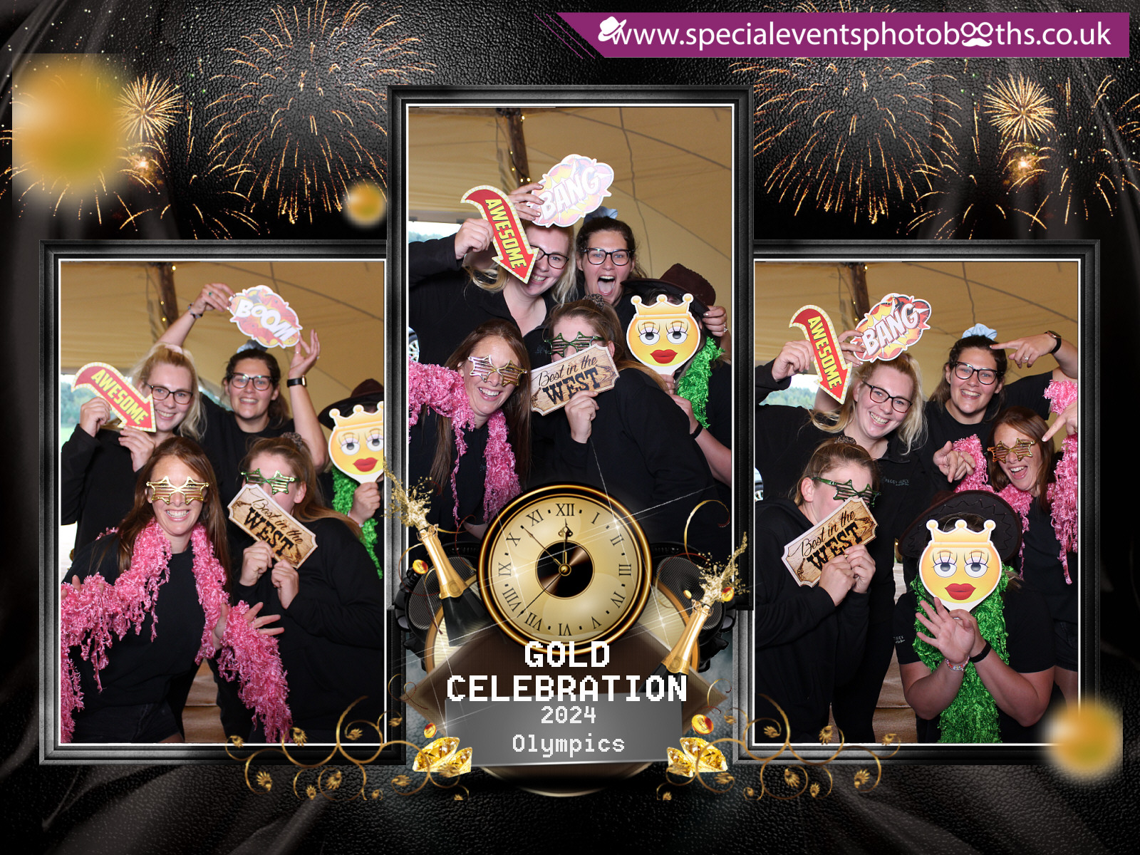 GOLD CELEBRATION | View more photos from the event at my.specialeventsphotobooths.co.uk/u/SpecialEventsPhotoBooths/GOLD-CELEBRATION