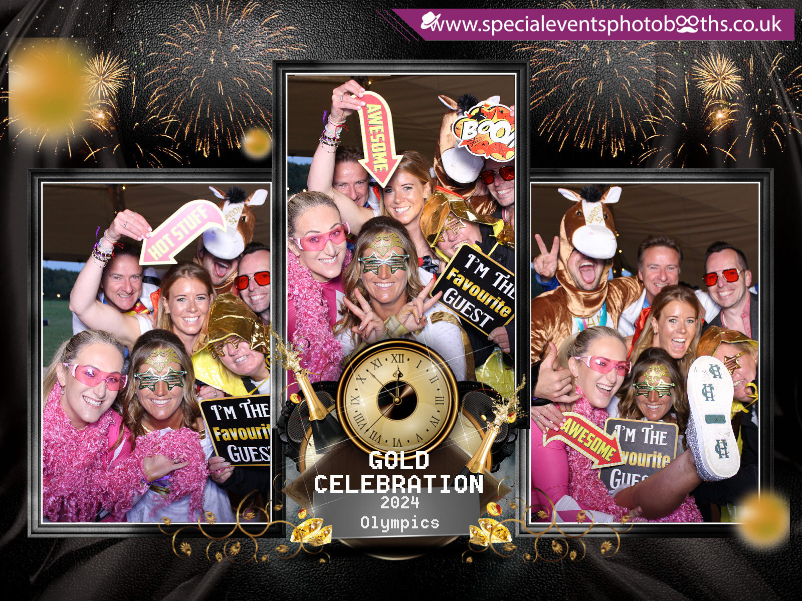 GOLD CELEBRATION | View more photos from the event at my.specialeventsphotobooths.co.uk/u/SpecialEventsPhotoBooths/GOLD-CELEBRATION